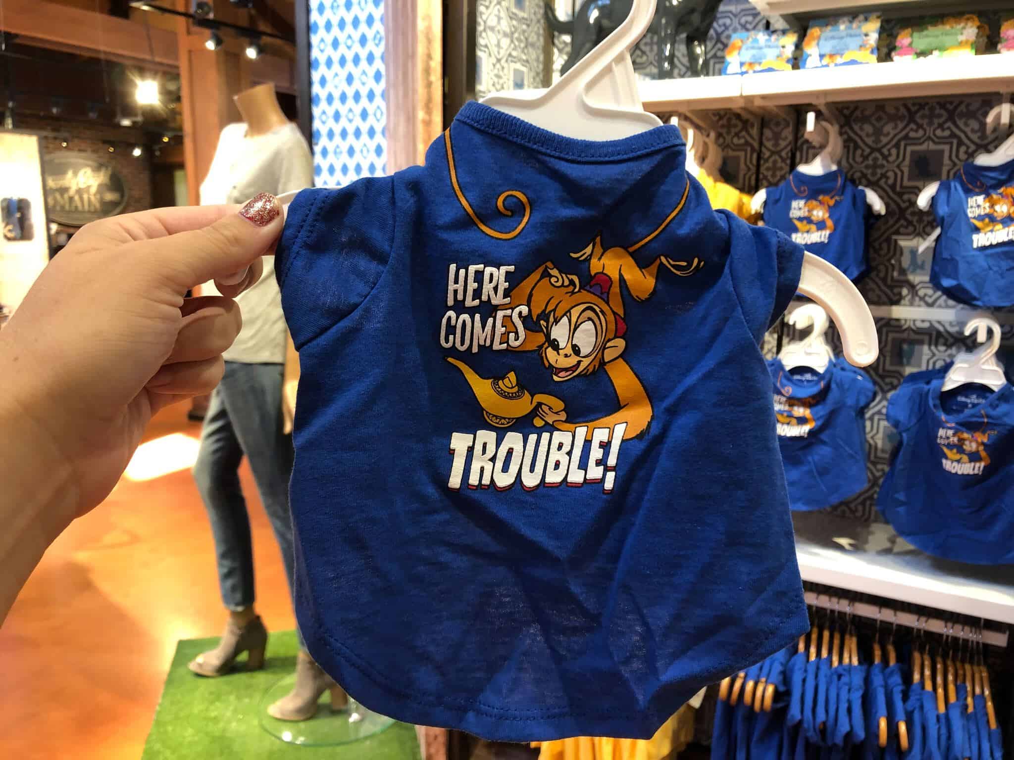 Abu Here Comes Trouble Blue Pet Shirt