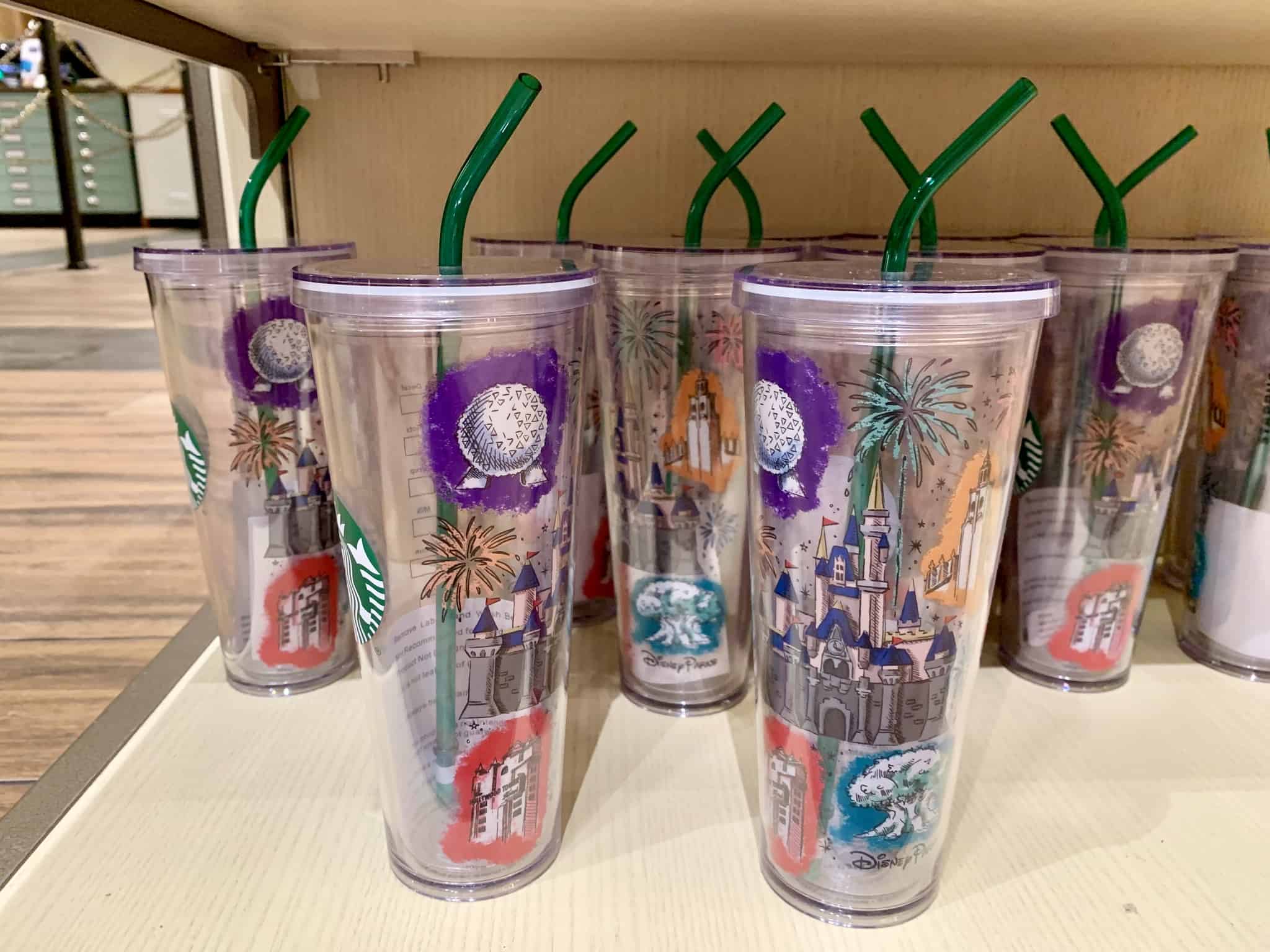 Downtown Disney District July 1 2019 Mickey and Friends Abstract Topiaries, Retro Disney Parks Collage Loungefly, and More