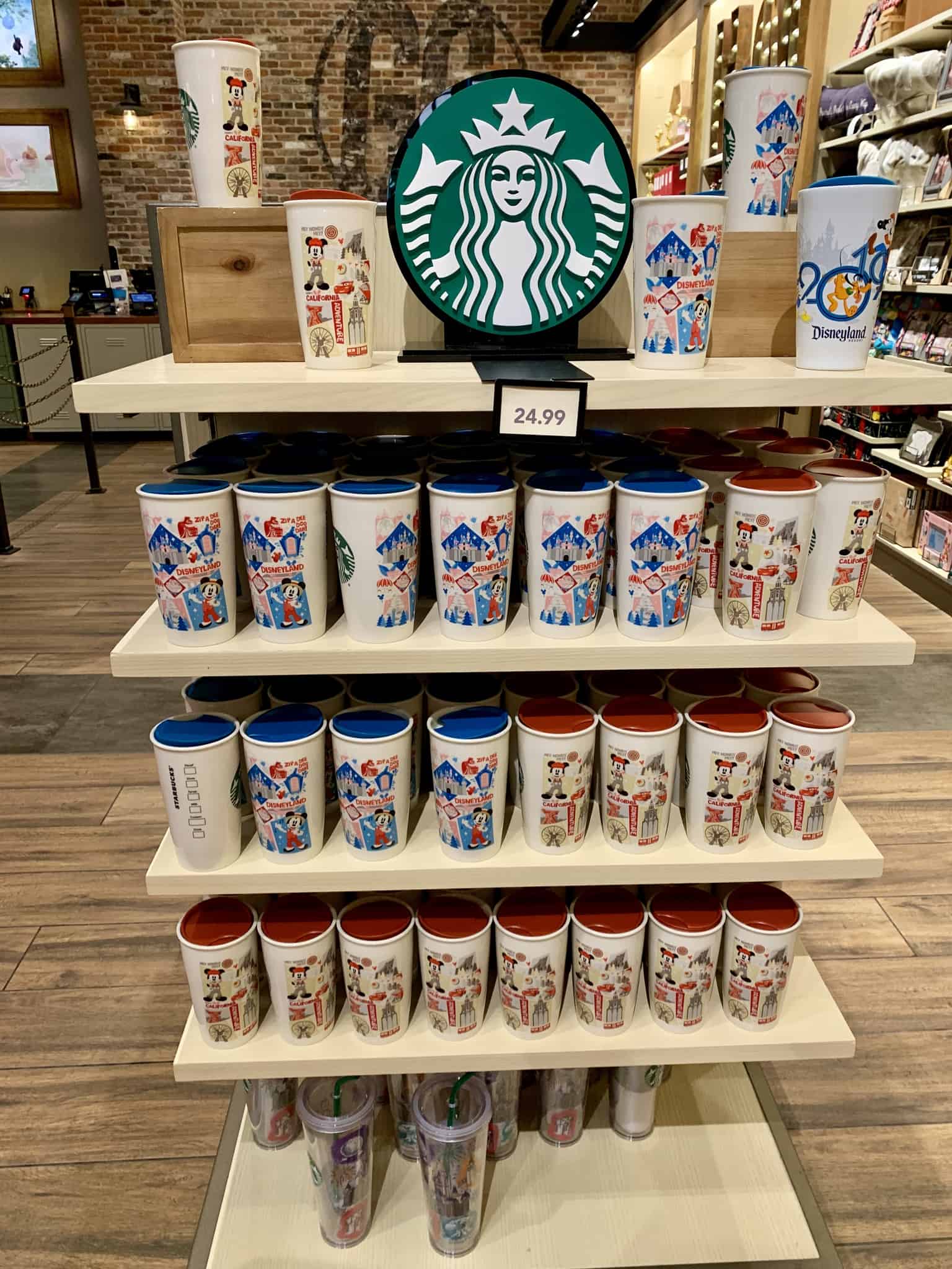 Downtown Disney District July 1 2019 Mickey and Friends Abstract Topiaries, Retro Disney Parks Collage Loungefly, and More