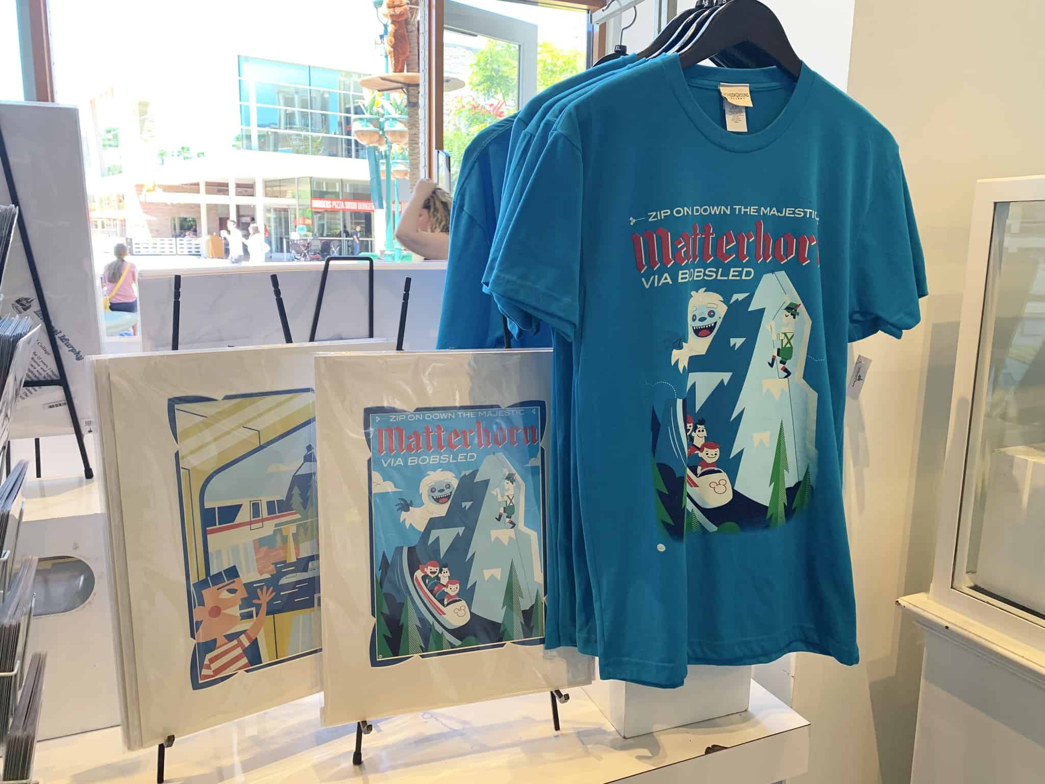 Downtown Disney District July 1 2019 Mickey and Friends Abstract Topiaries, Retro Disney Parks Collage Loungefly, and More