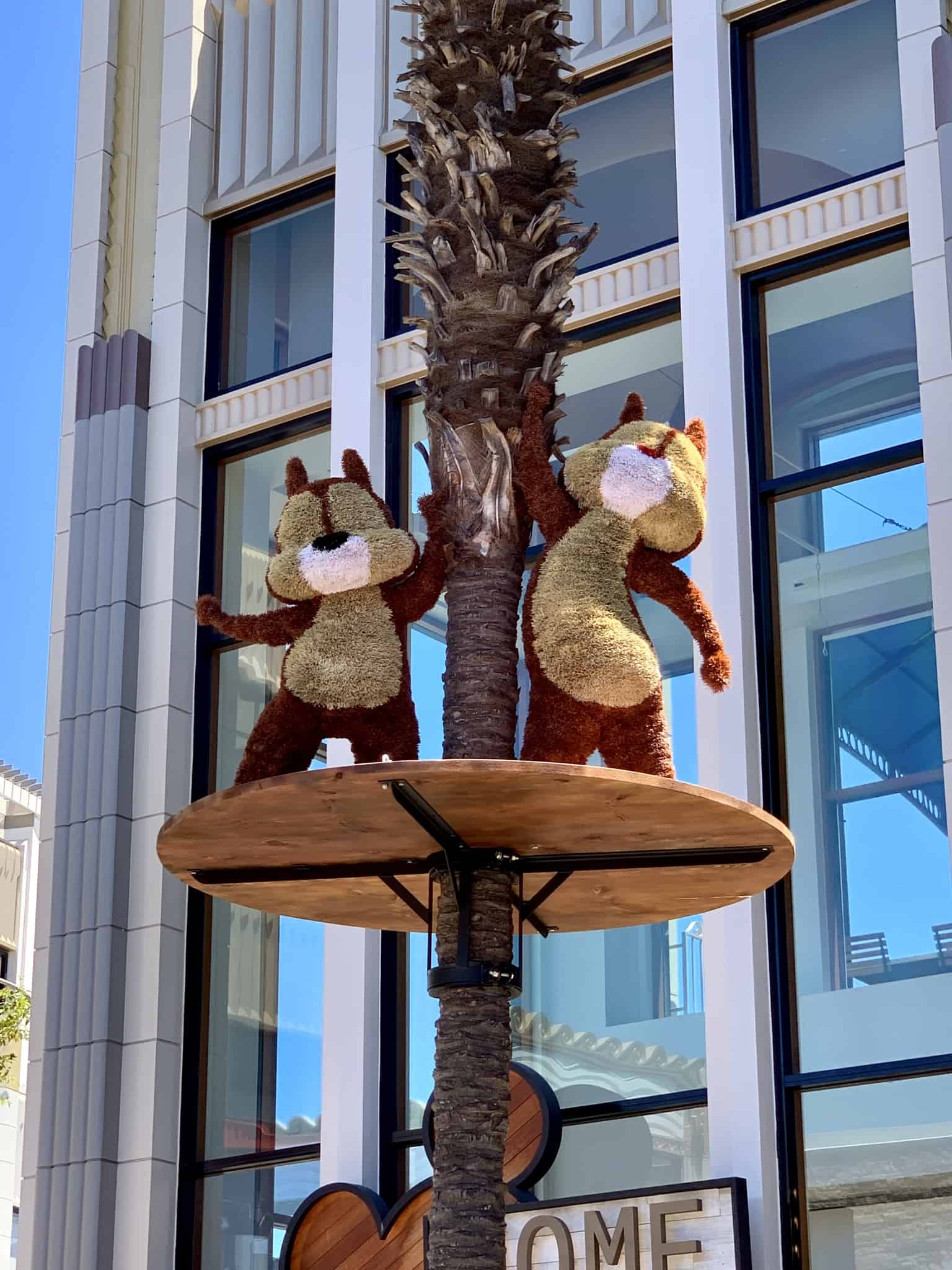 Downtown Disney District July 1 2019 Mickey and Friends Abstract Topiaries, Retro Disney Parks Collage Loungefly, and More
