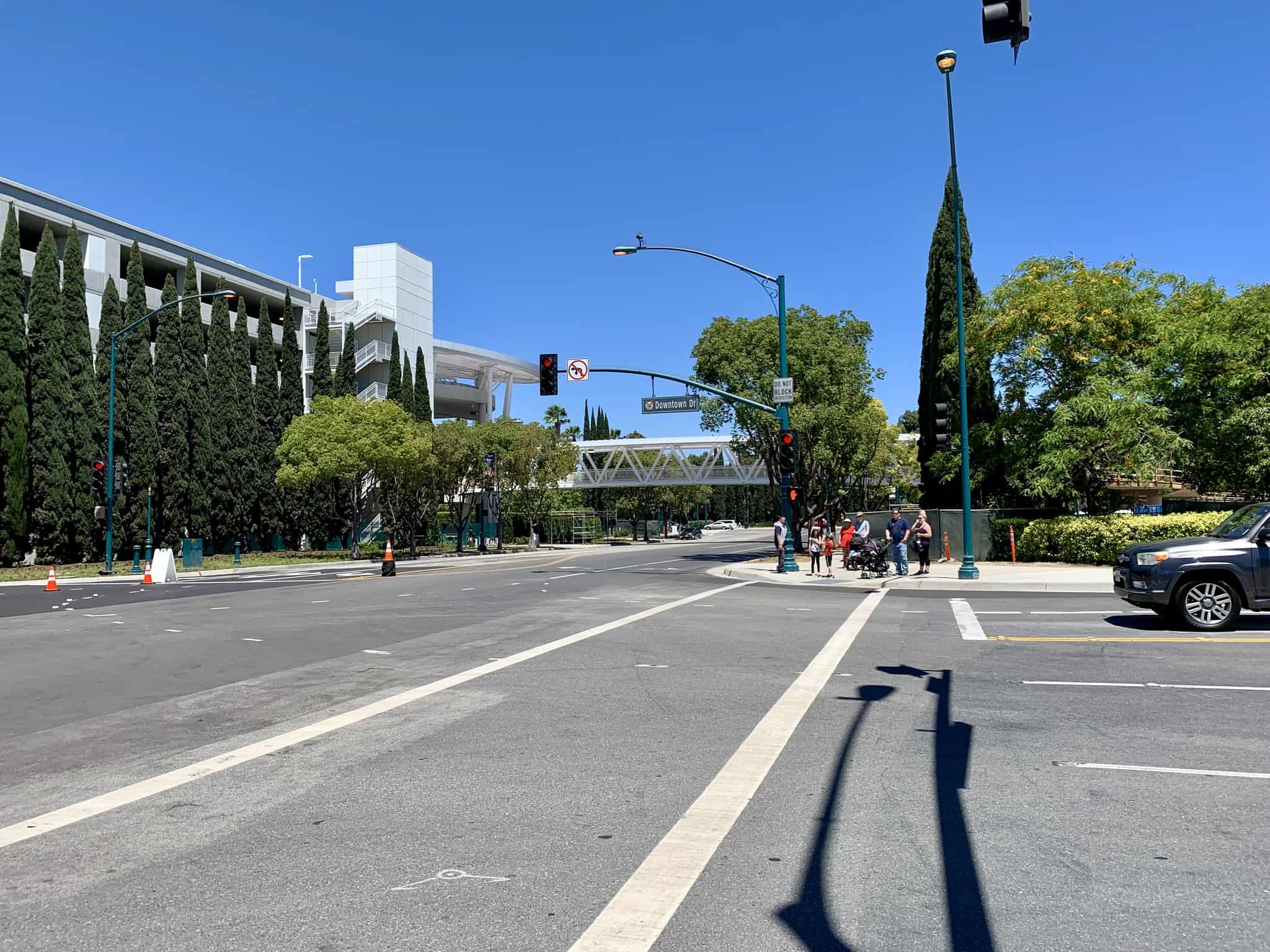 Downtown Disney District July 1 2019 Mickey and Friends Abstract Topiaries, Retro Disney Parks Collage Loungefly, and More