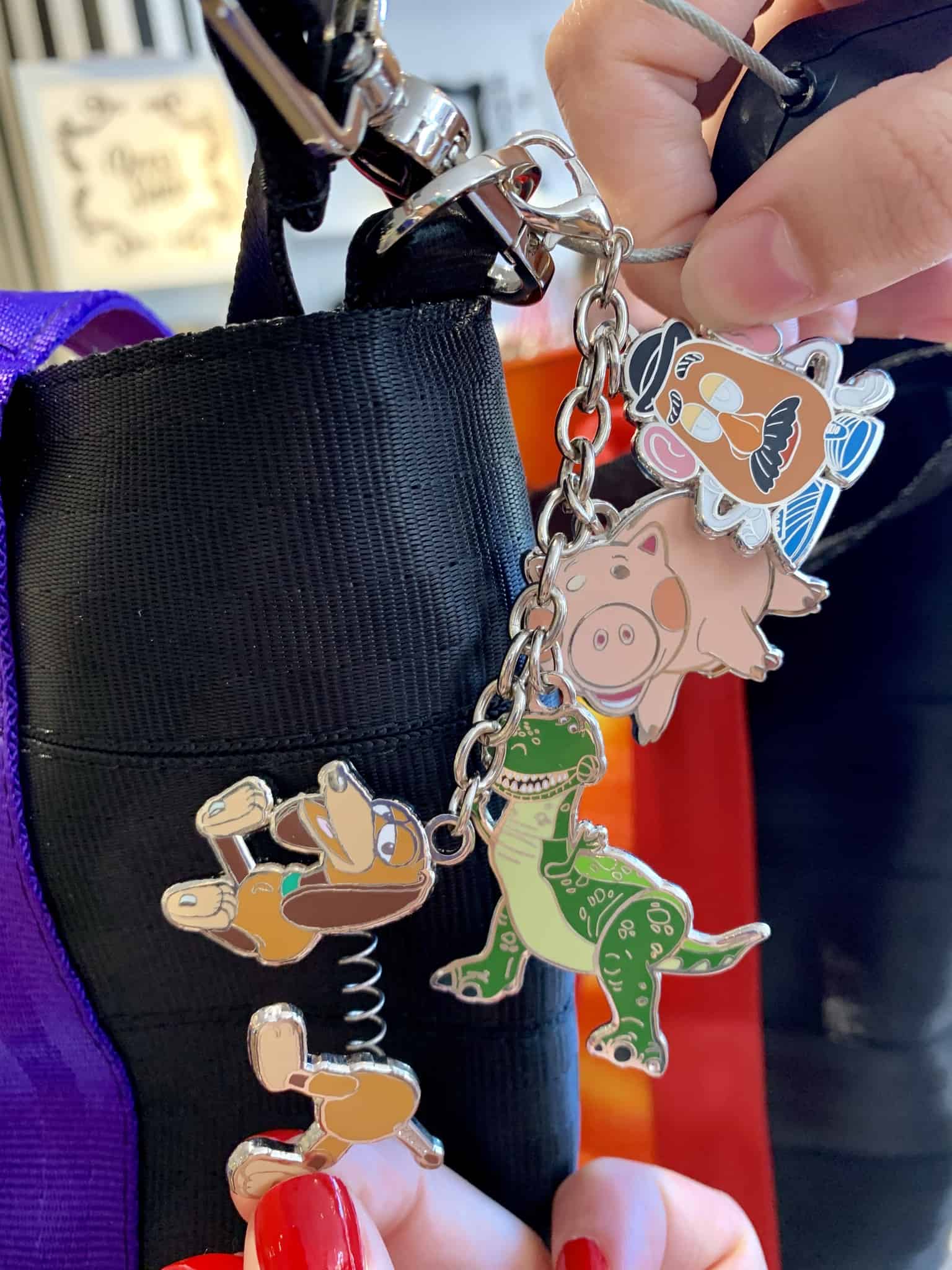 Downtown Disney District July 1 2019 Mickey and Friends Abstract Topiaries, Retro Disney Parks Collage Loungefly, and More