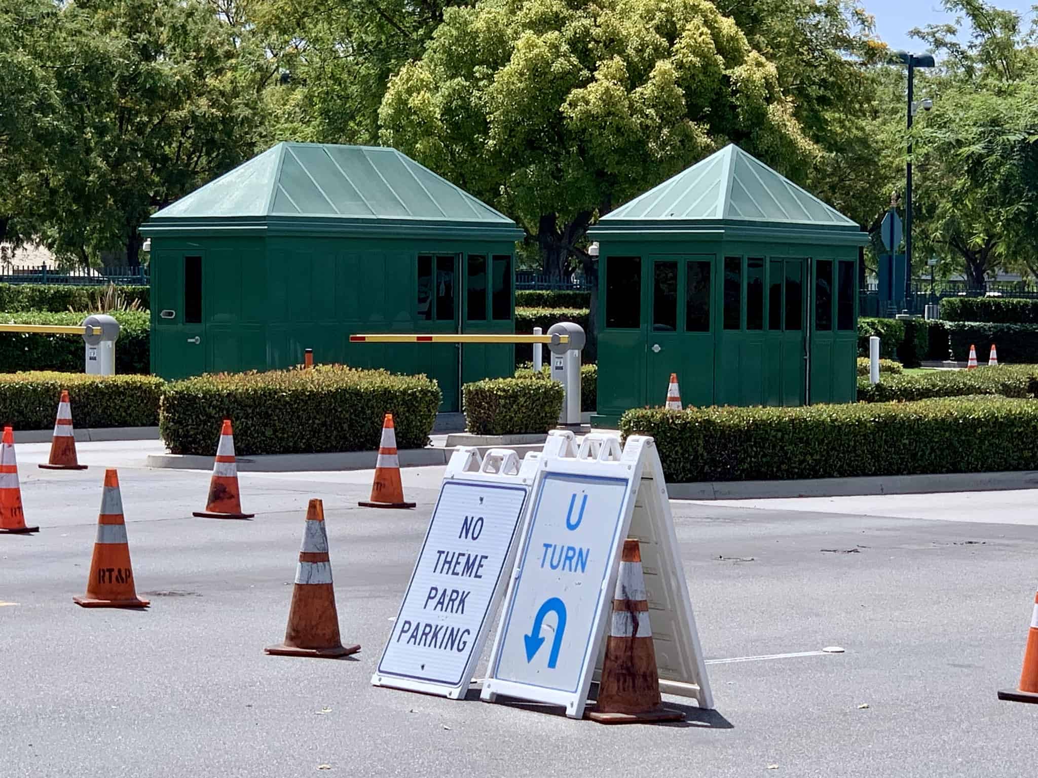 Downtown Disney District Stitch Lot Closed Guest Parking Now at Simba Lot Disneyland Resort