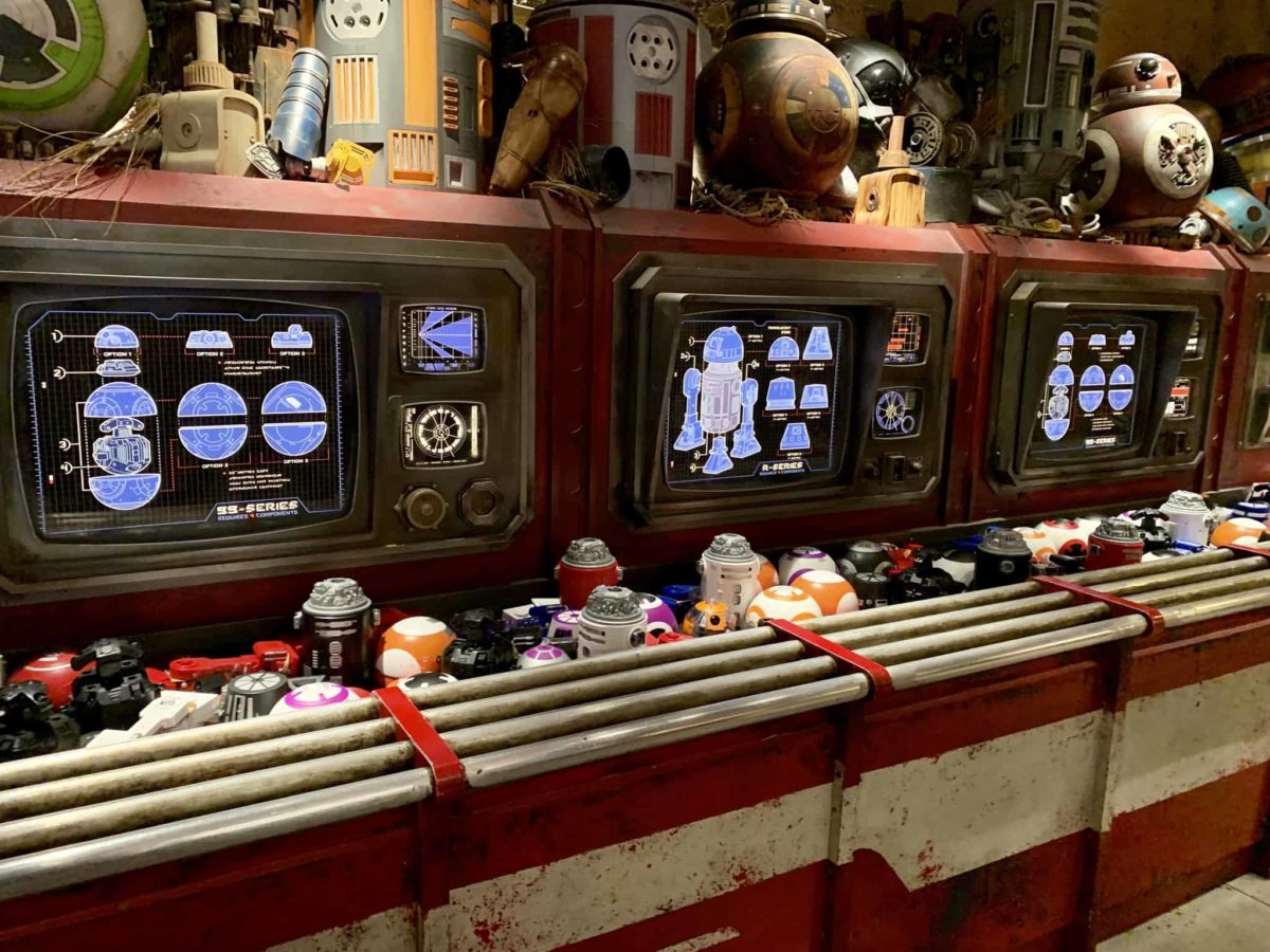 Droid Depot Scrap Metal Parts Policy Star Wars: Galaxy's Edge Disneyland Park