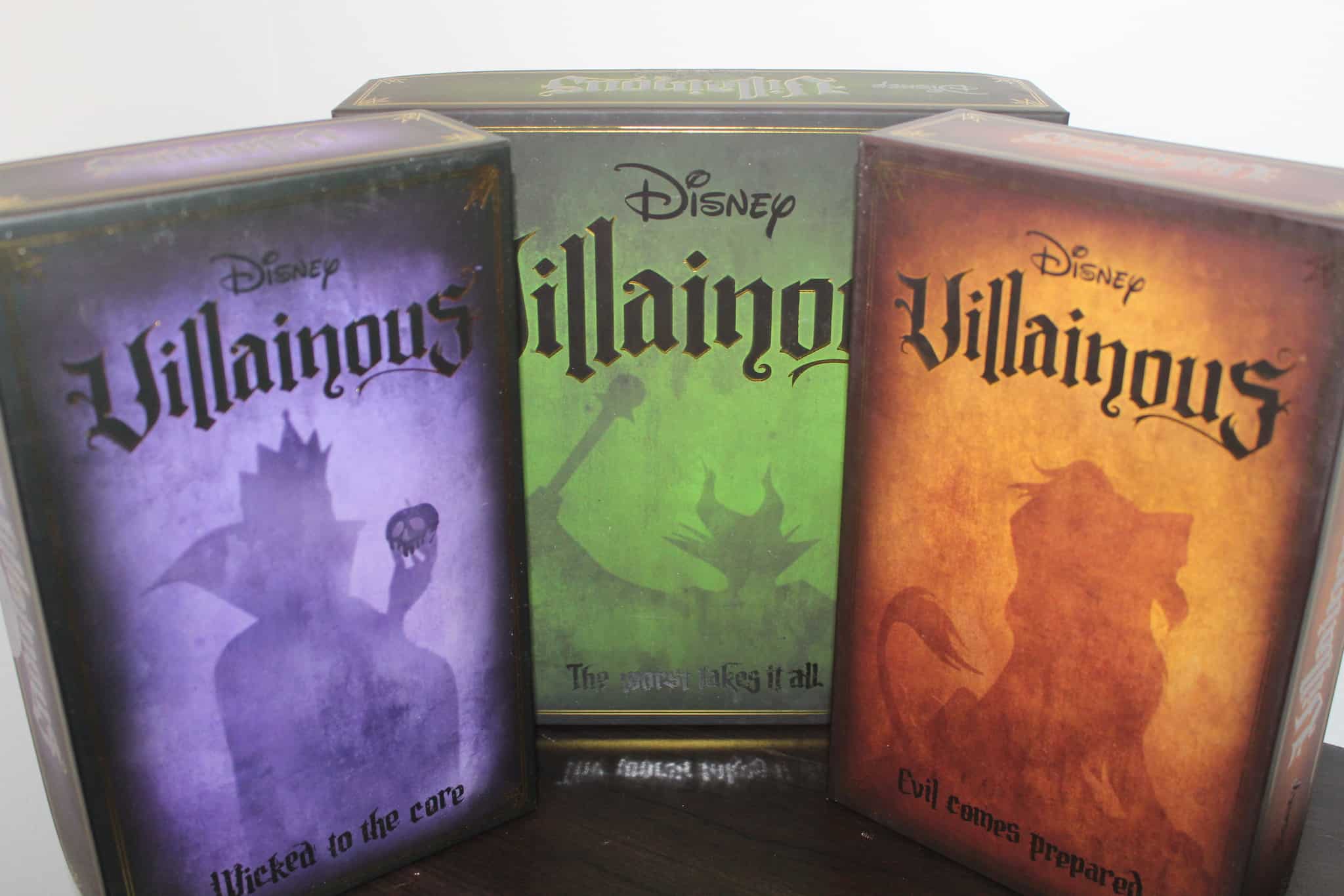 Game box, Evil Comes Prepared, Villainous