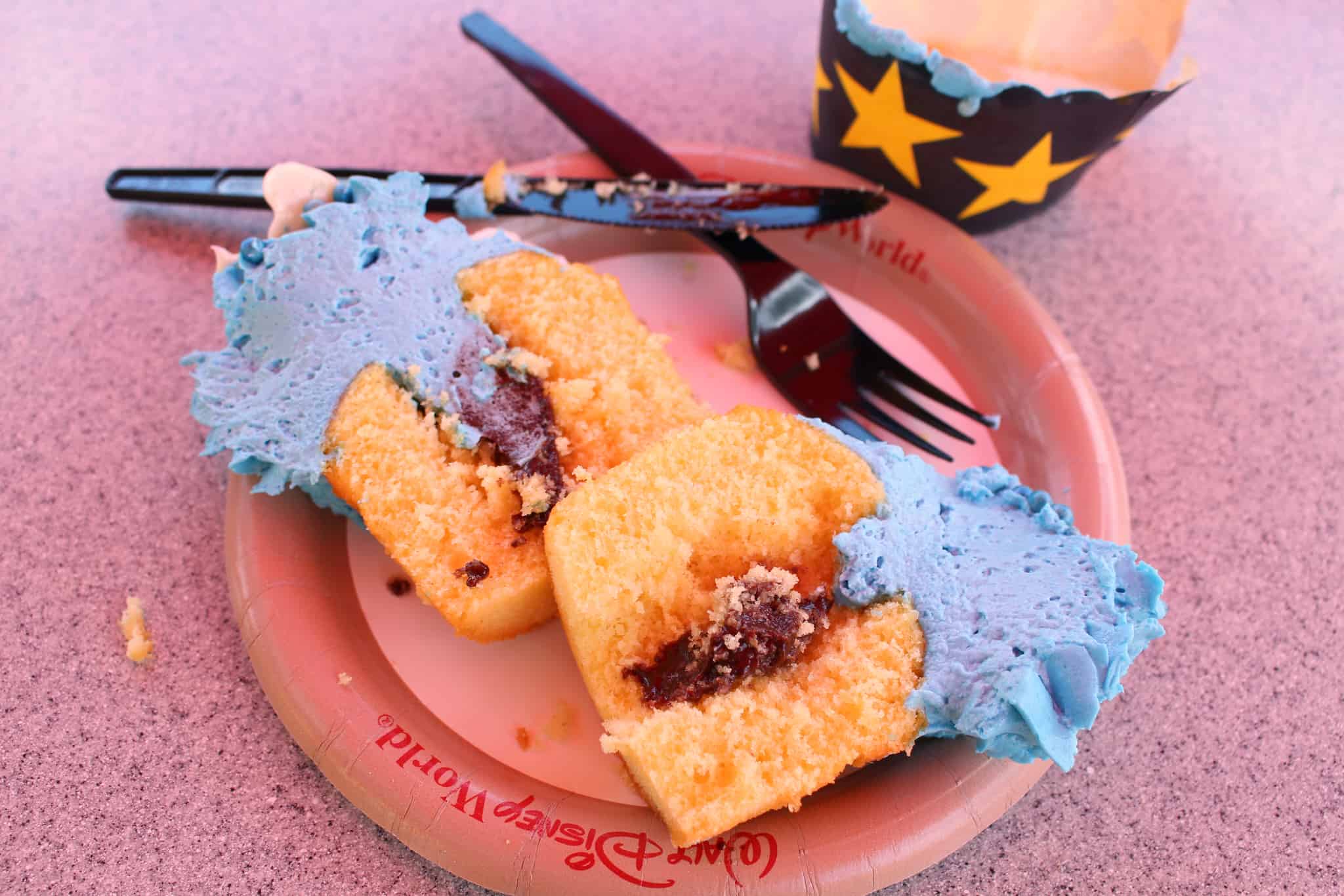 stitch cupcake