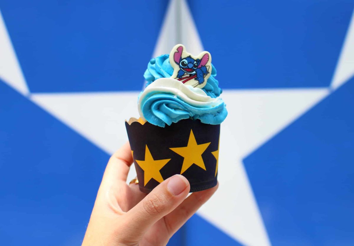 stitch cupcake