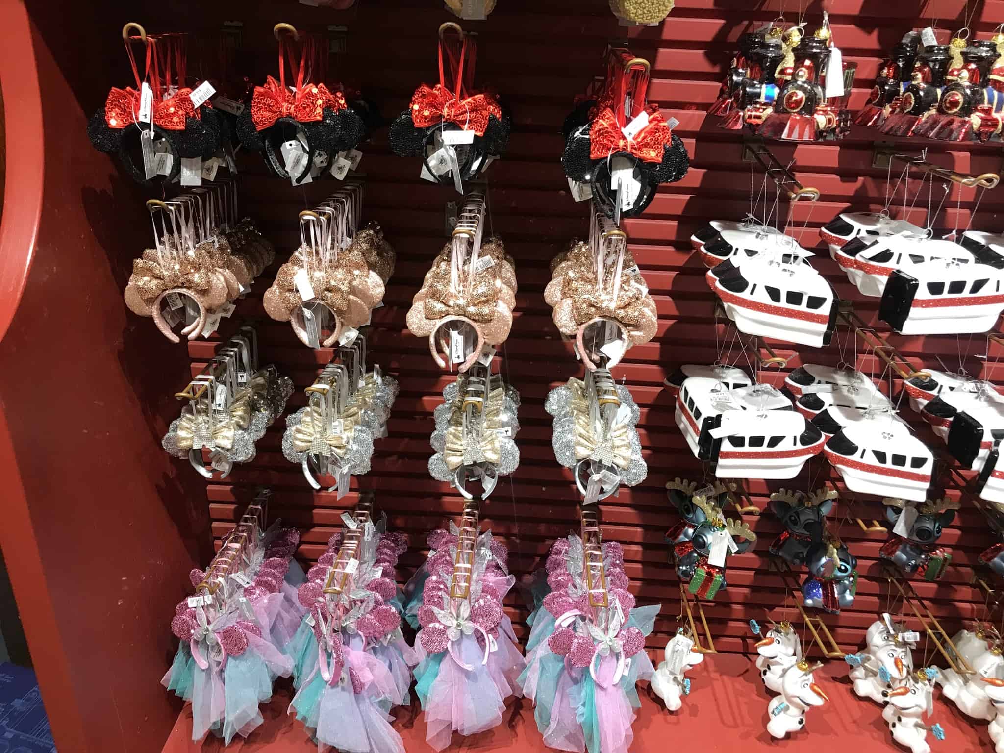 Minnie ear ornaments