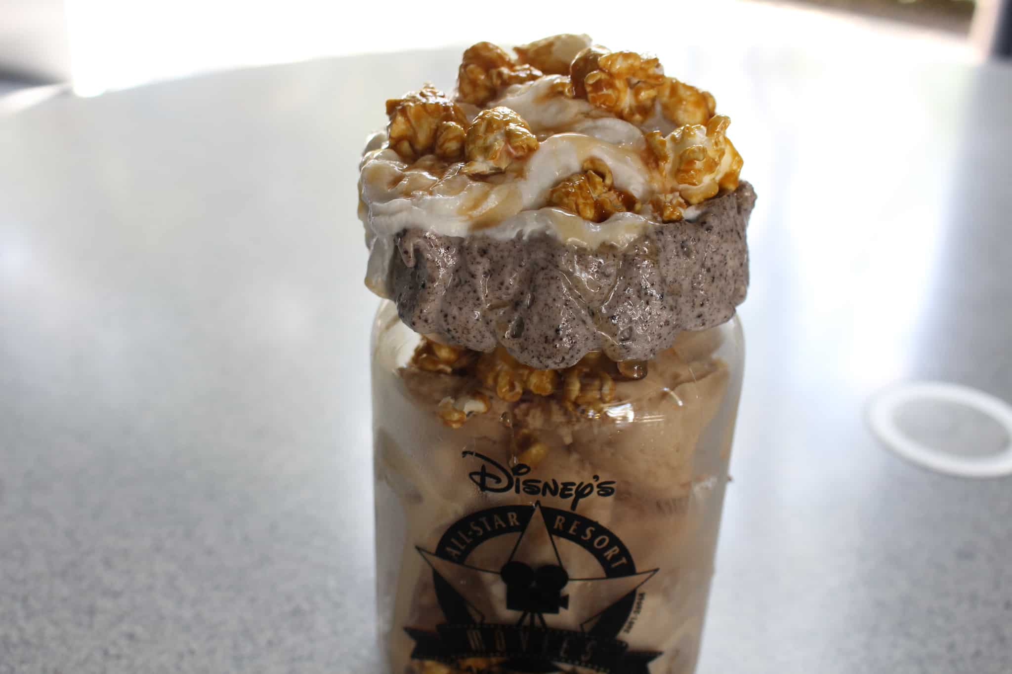cinema popcorn sundae