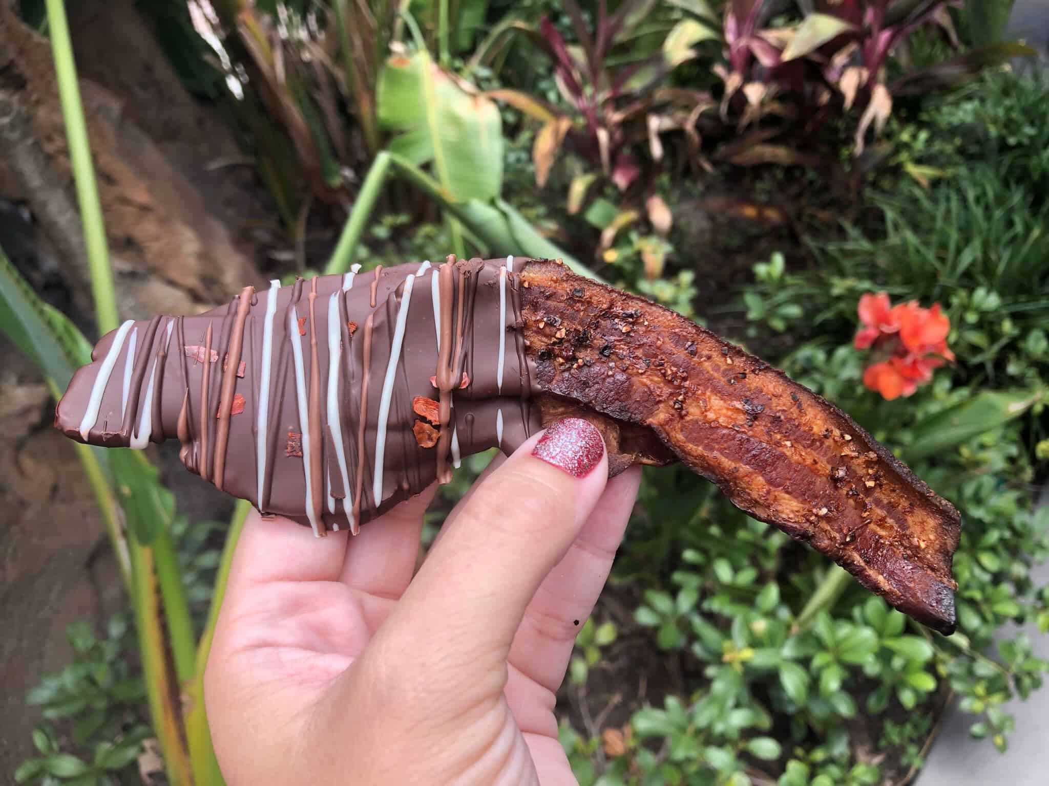Dark Chocolate Chili Bacon