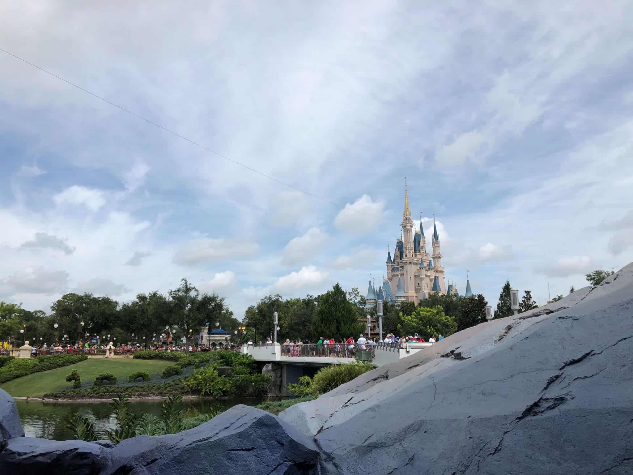 No more Tomorrowland sign
