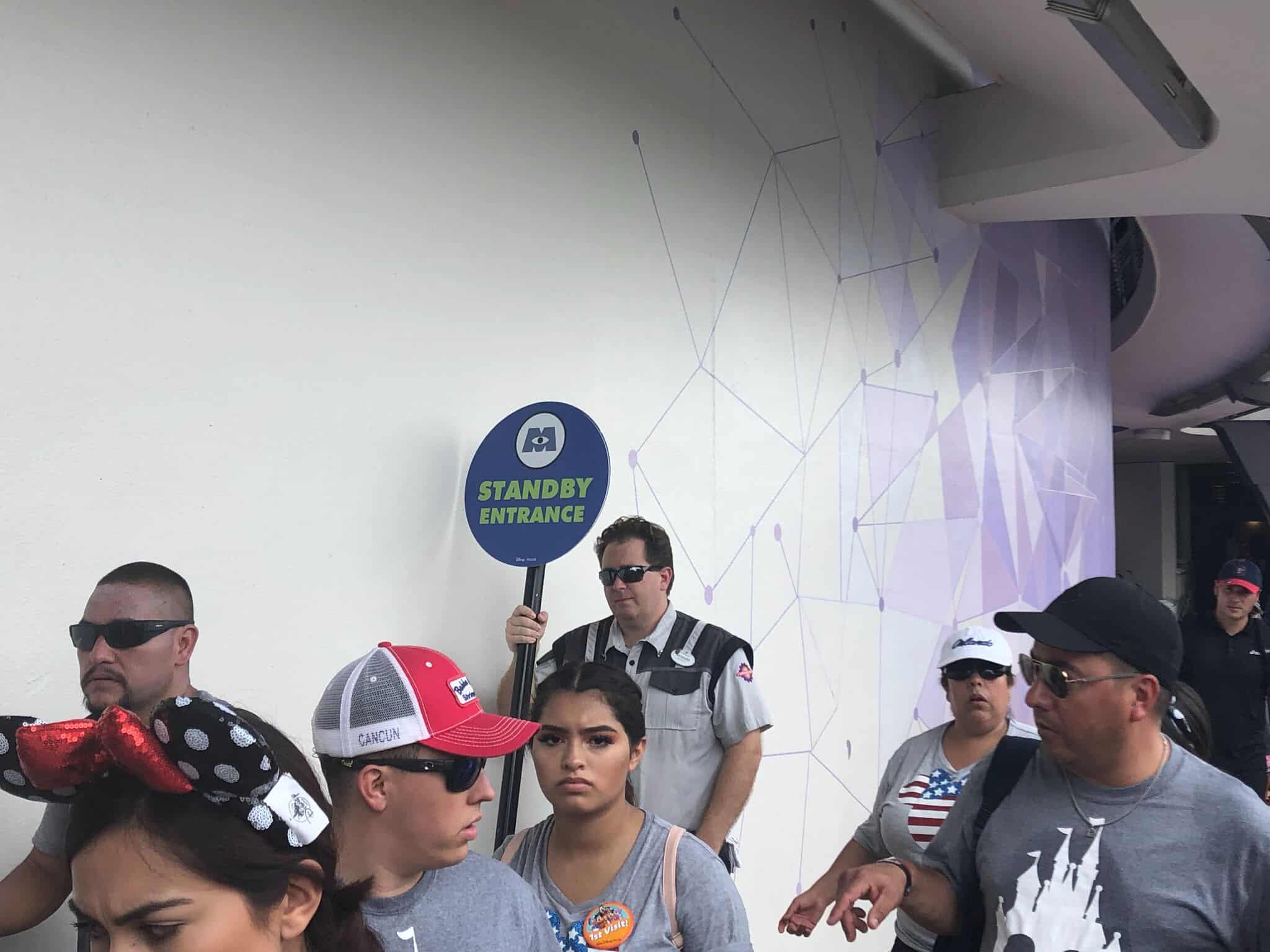 Monster's Inc. Laugh Floor Standby Wait Sign