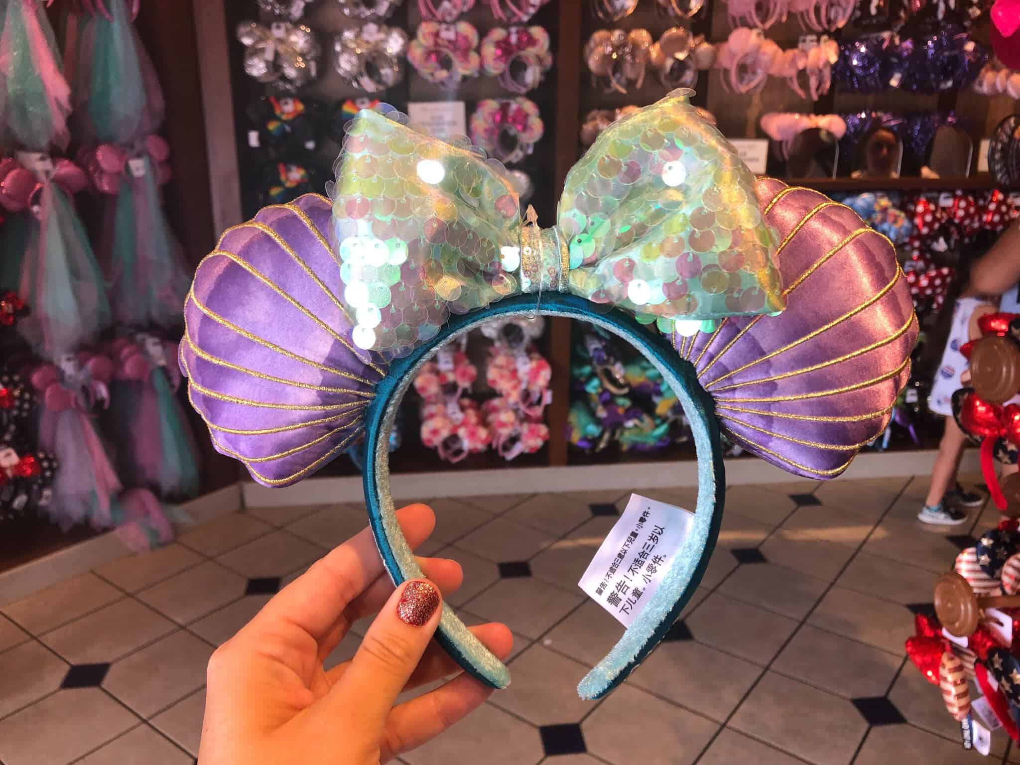Little Mermaid Minnie Ears