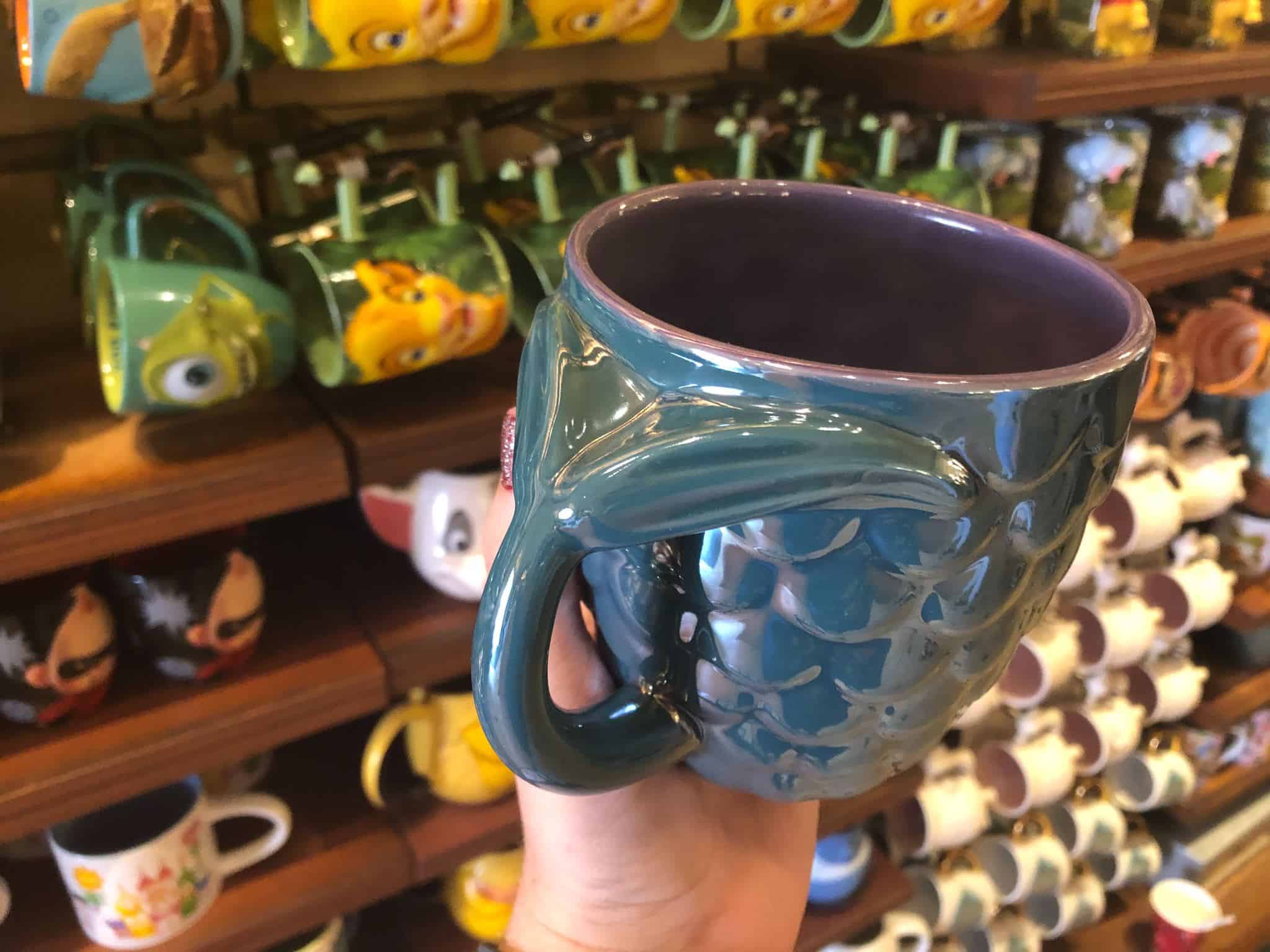 Mermaid Fin Handle on Mug