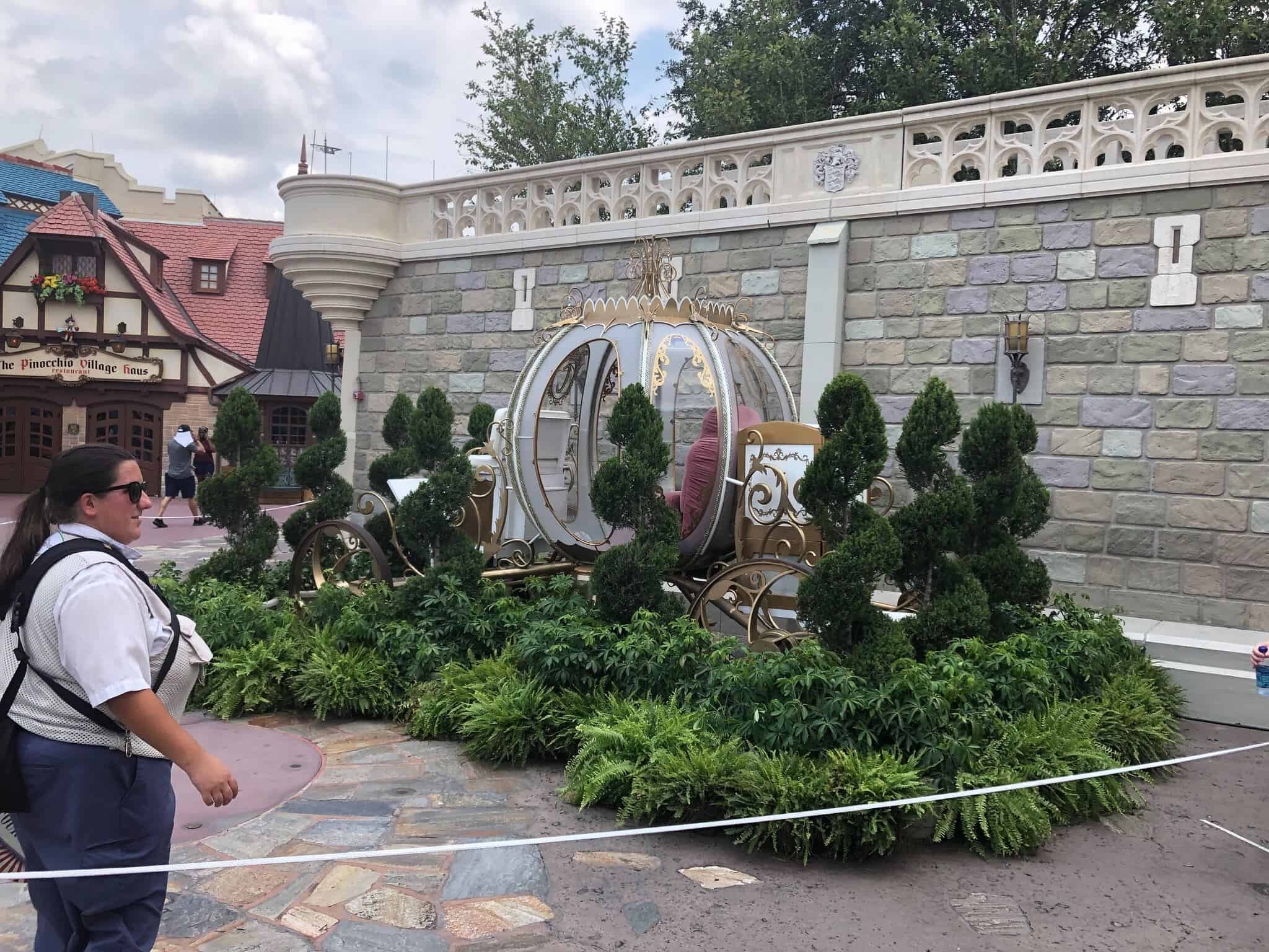 Cinderella Carriage Photo Opp