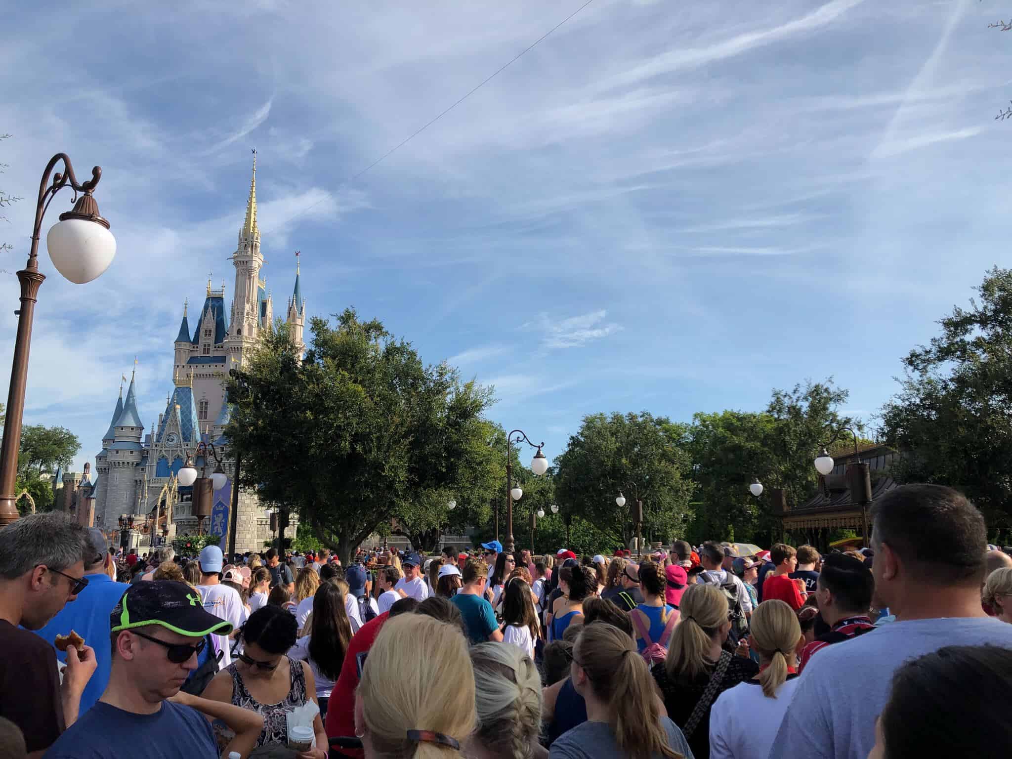 Rope Drop Crowds