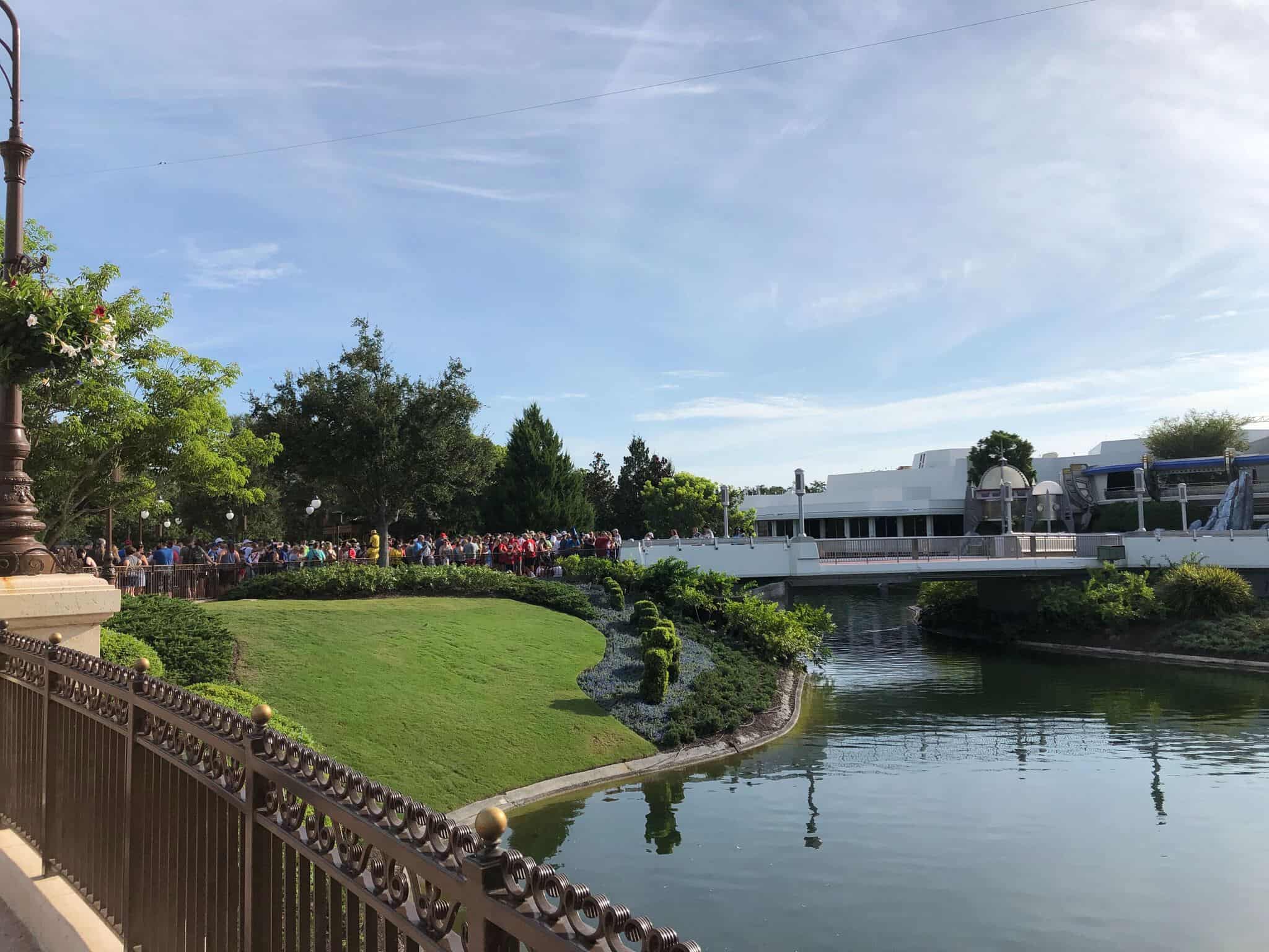 The Tomorrowland Sign is Missing