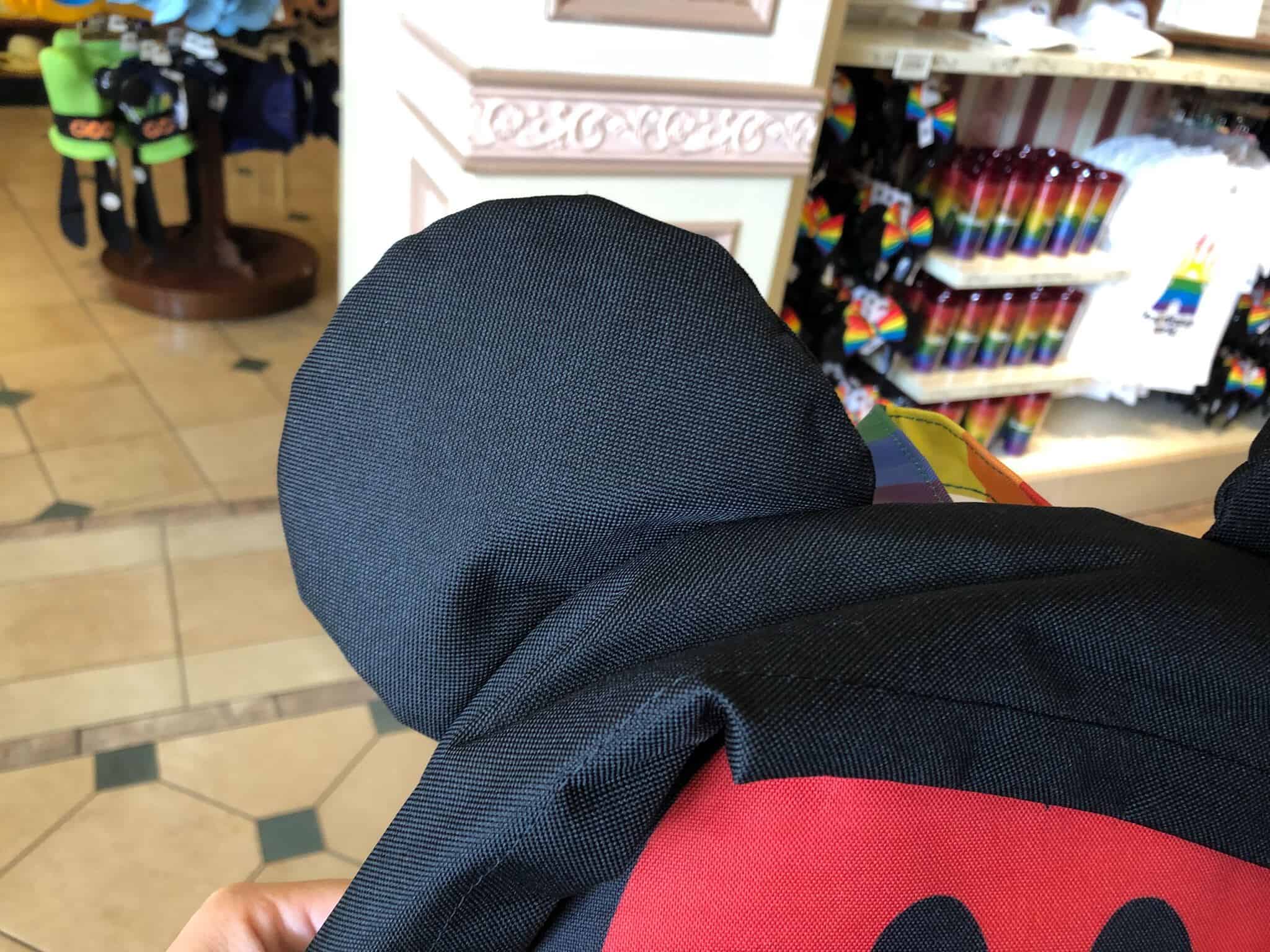 Ear on the pride backpack