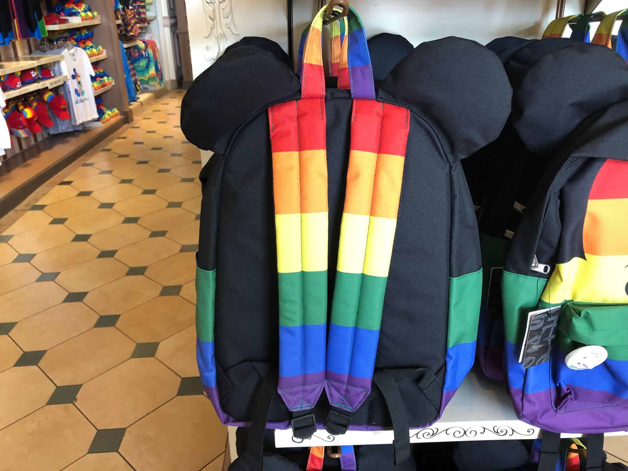 rainbow pride backpack straps