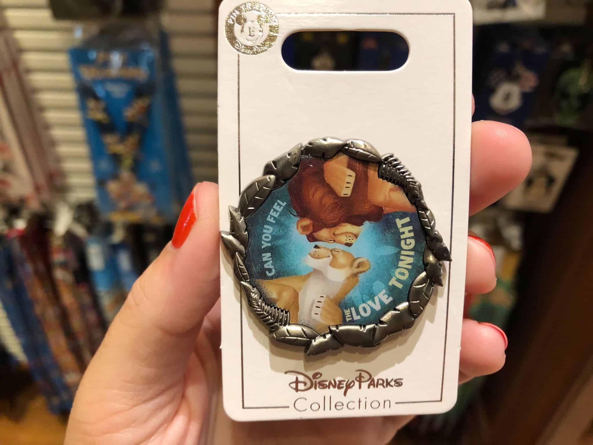 Can you feel the love tonight live action lion king movie open edition pin