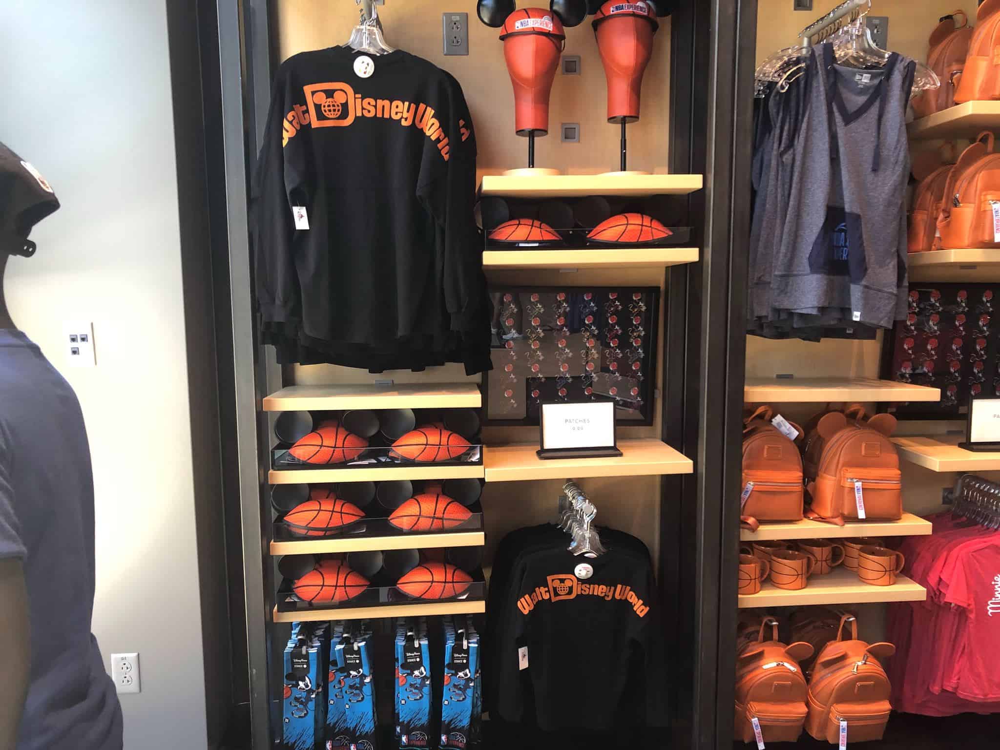 NBA Experience Display of Spirit Jerseys