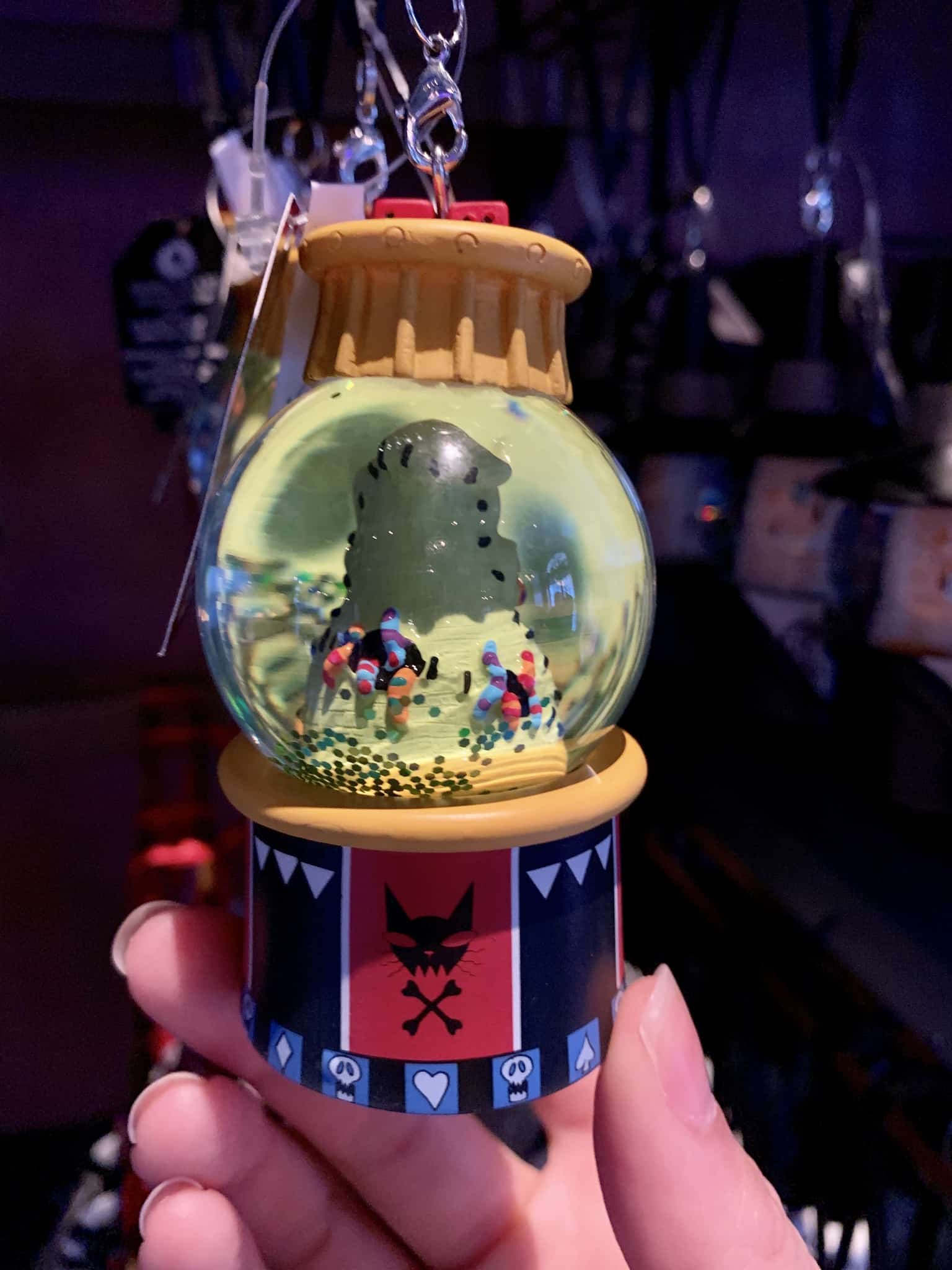 Nightmare Before Christmas Snowglobe Ornaments Disneyland Resort