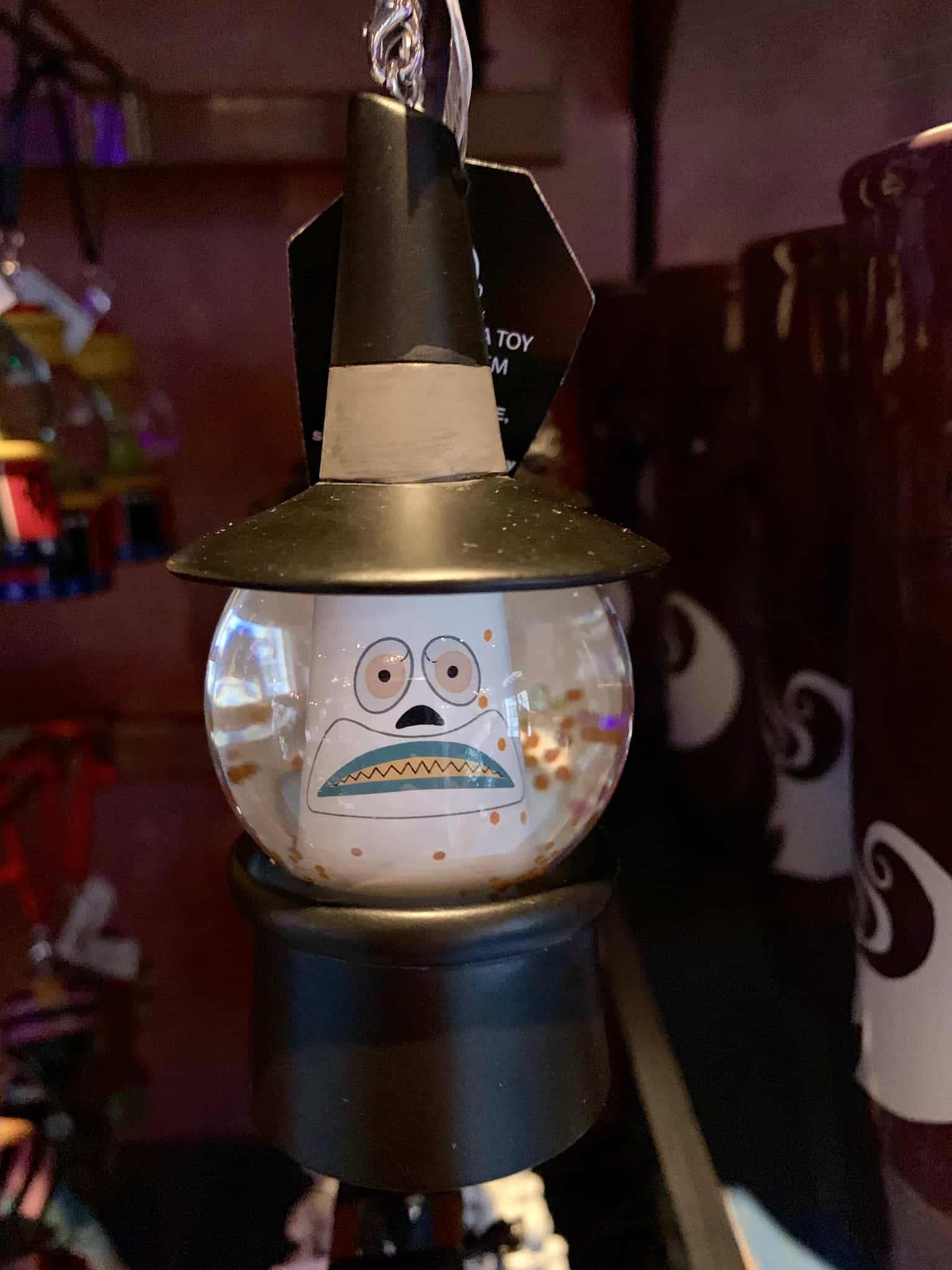 Nightmare Before Christmas Snowglobe Ornaments Disneyland Resort