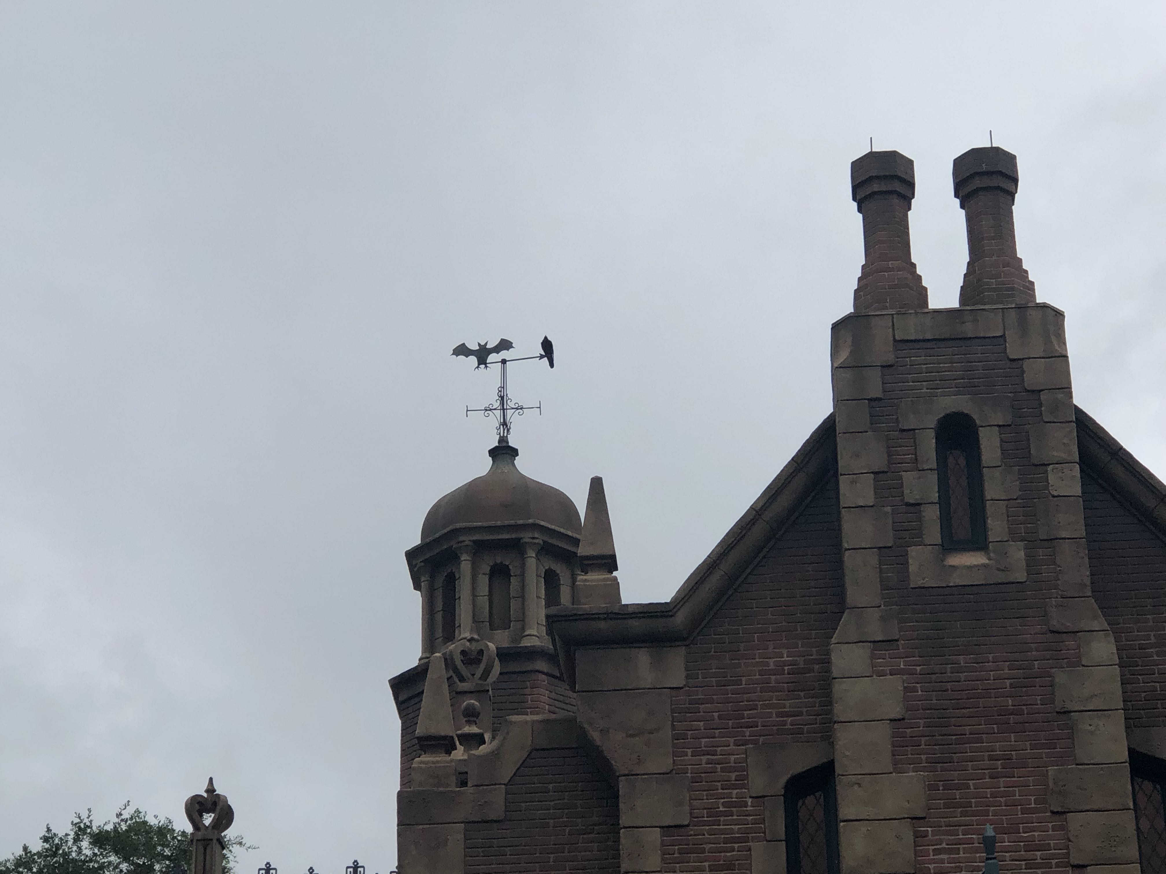 The Haunted Mansion Bat Weather Vane