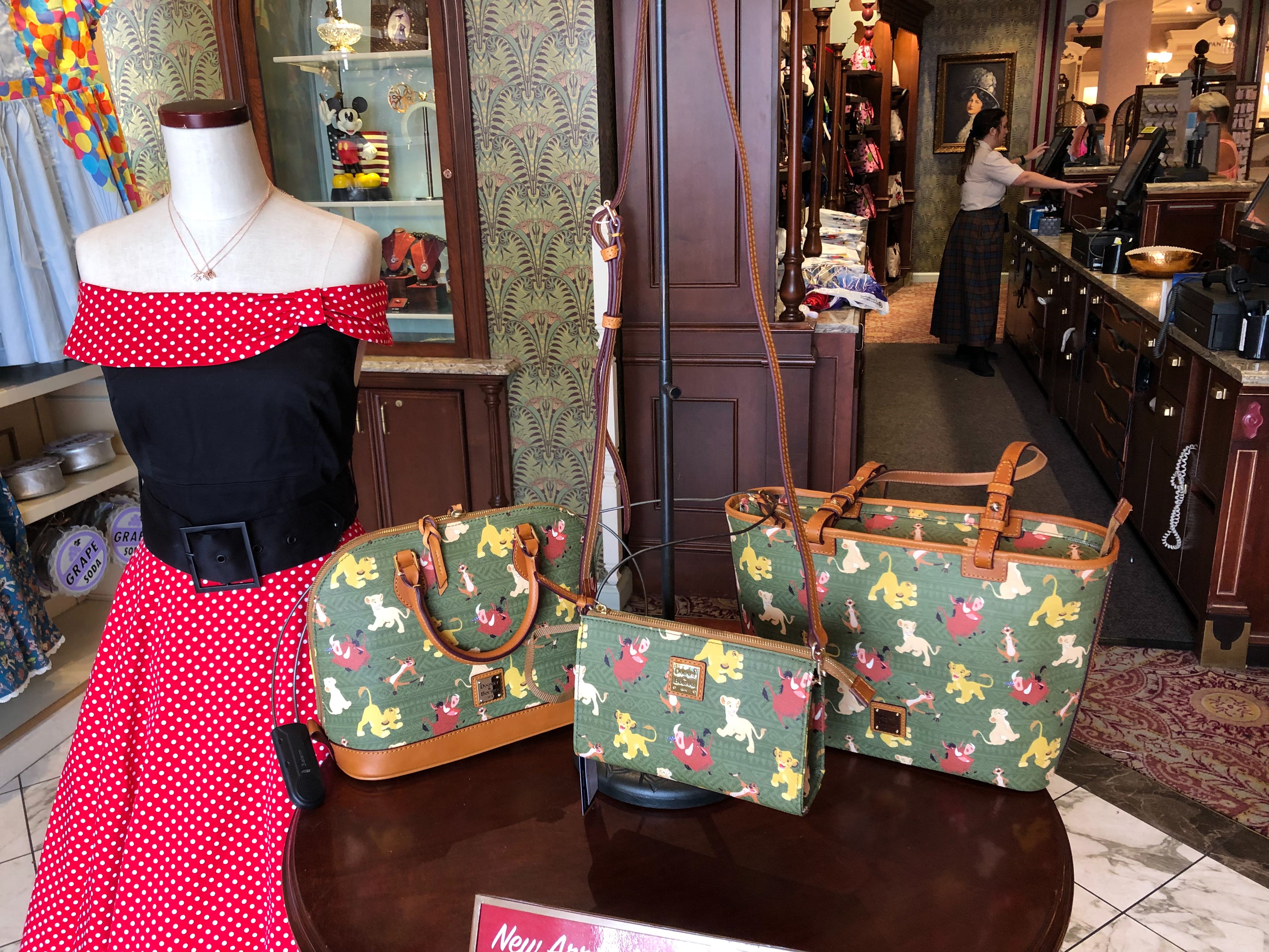 The Lion King Dooney Bags at Magic Kingdom