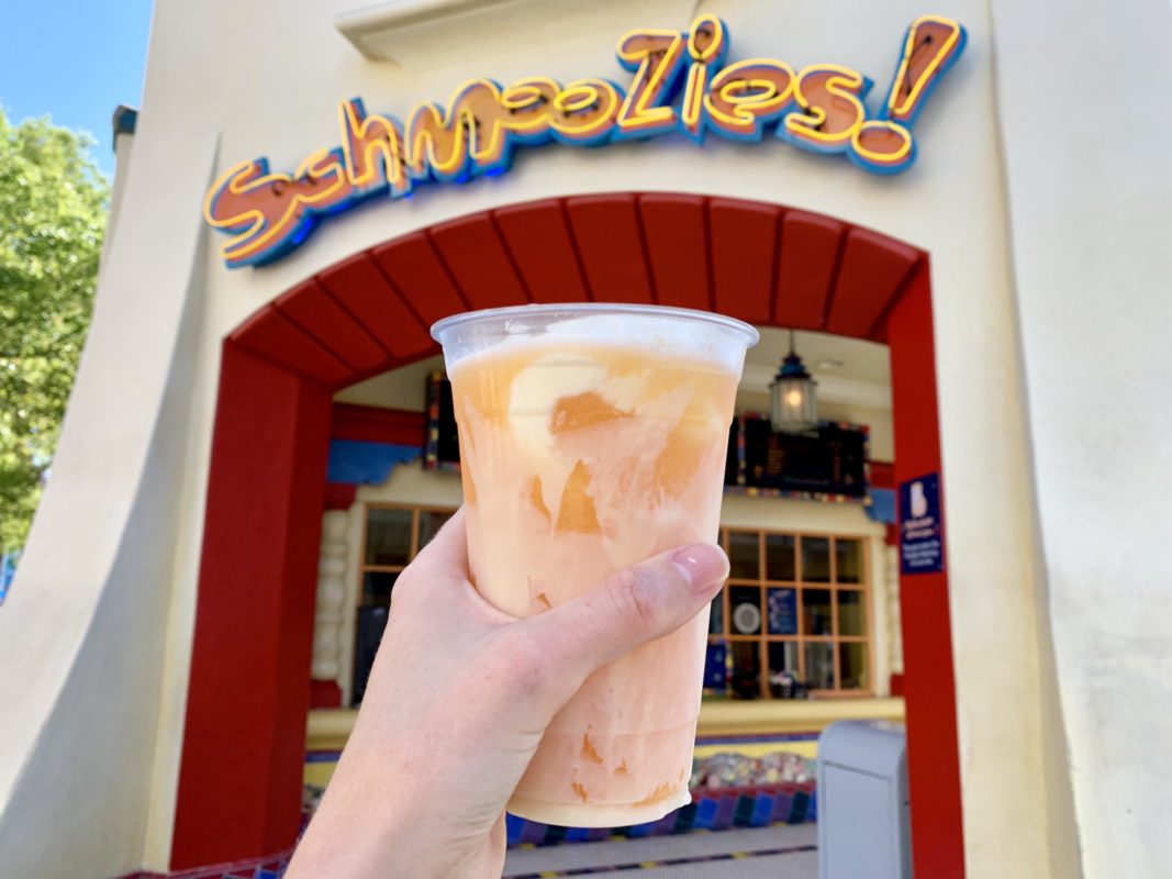 Seasonal Orange Cream Lemonade Schmoozies Disney California Adventure