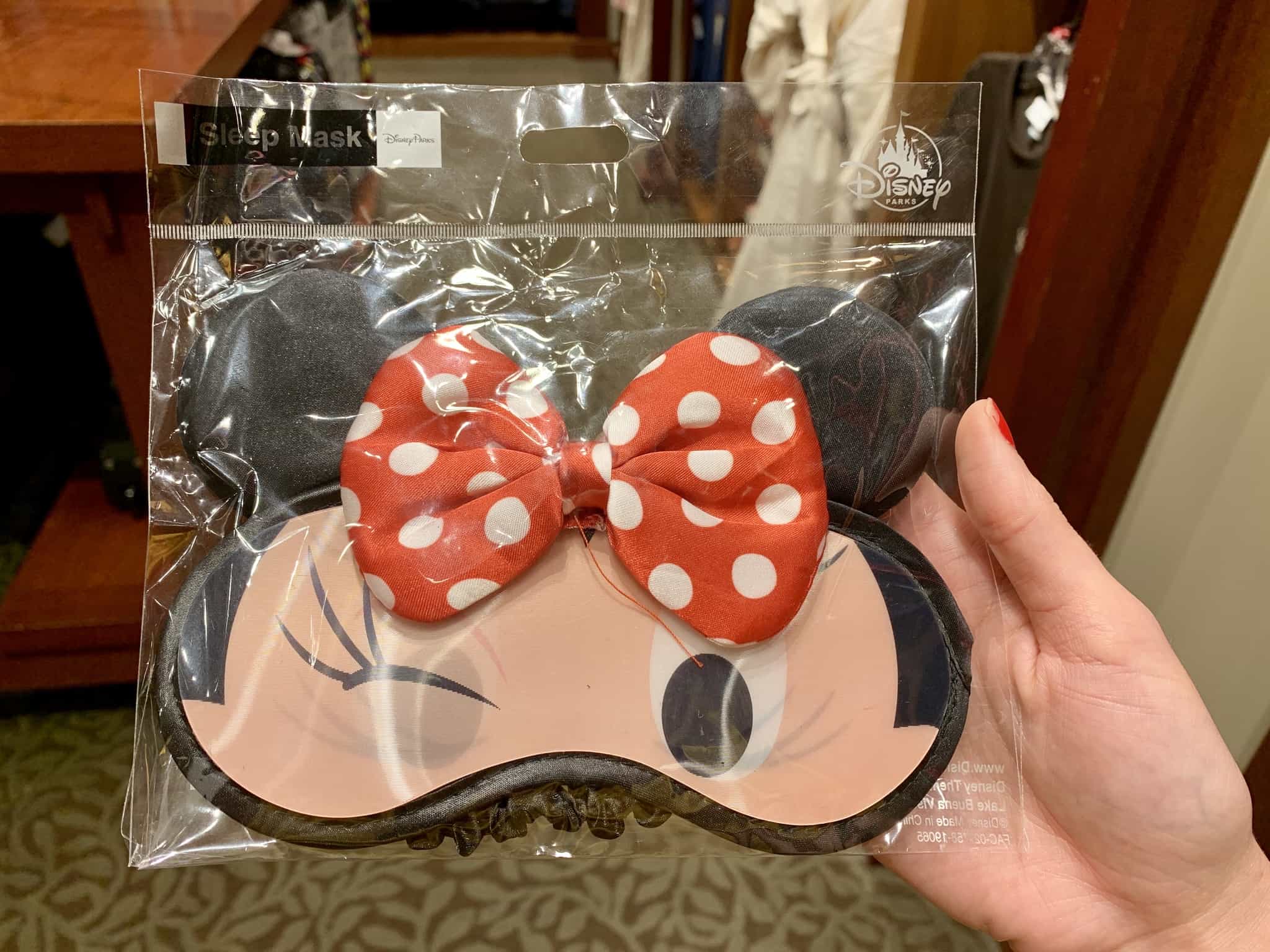 Sleep Masks Featuring Mickey Mouse Minnie Mouse and Aurora Disney's Grand Californian Hotel and Spa