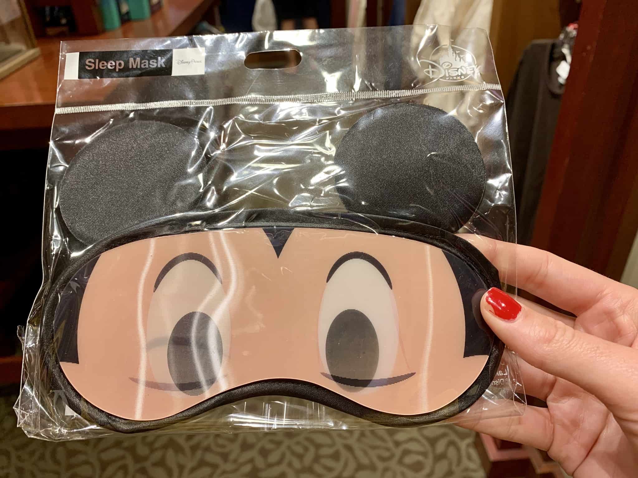 Sleep Masks Featuring Mickey Mouse Minnie Mouse and Aurora Disney's Grand Californian Hotel and Spa