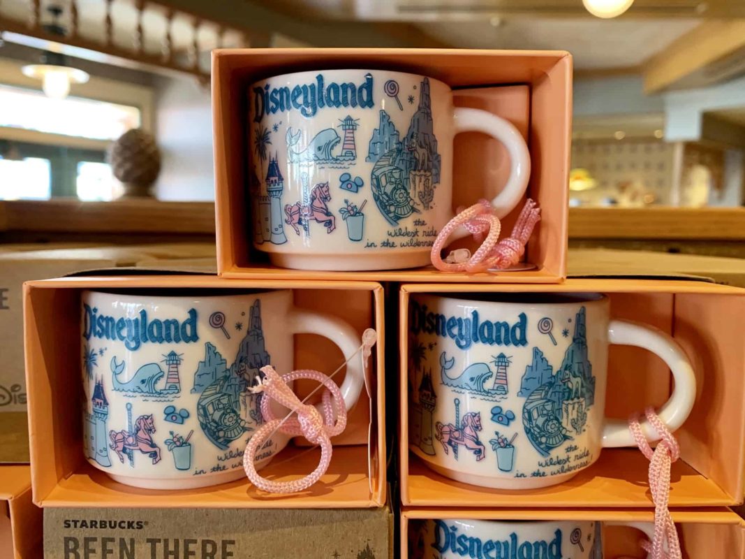 Starbucks "Been There" Mug Ornament Disneyland and Disney California Adventure