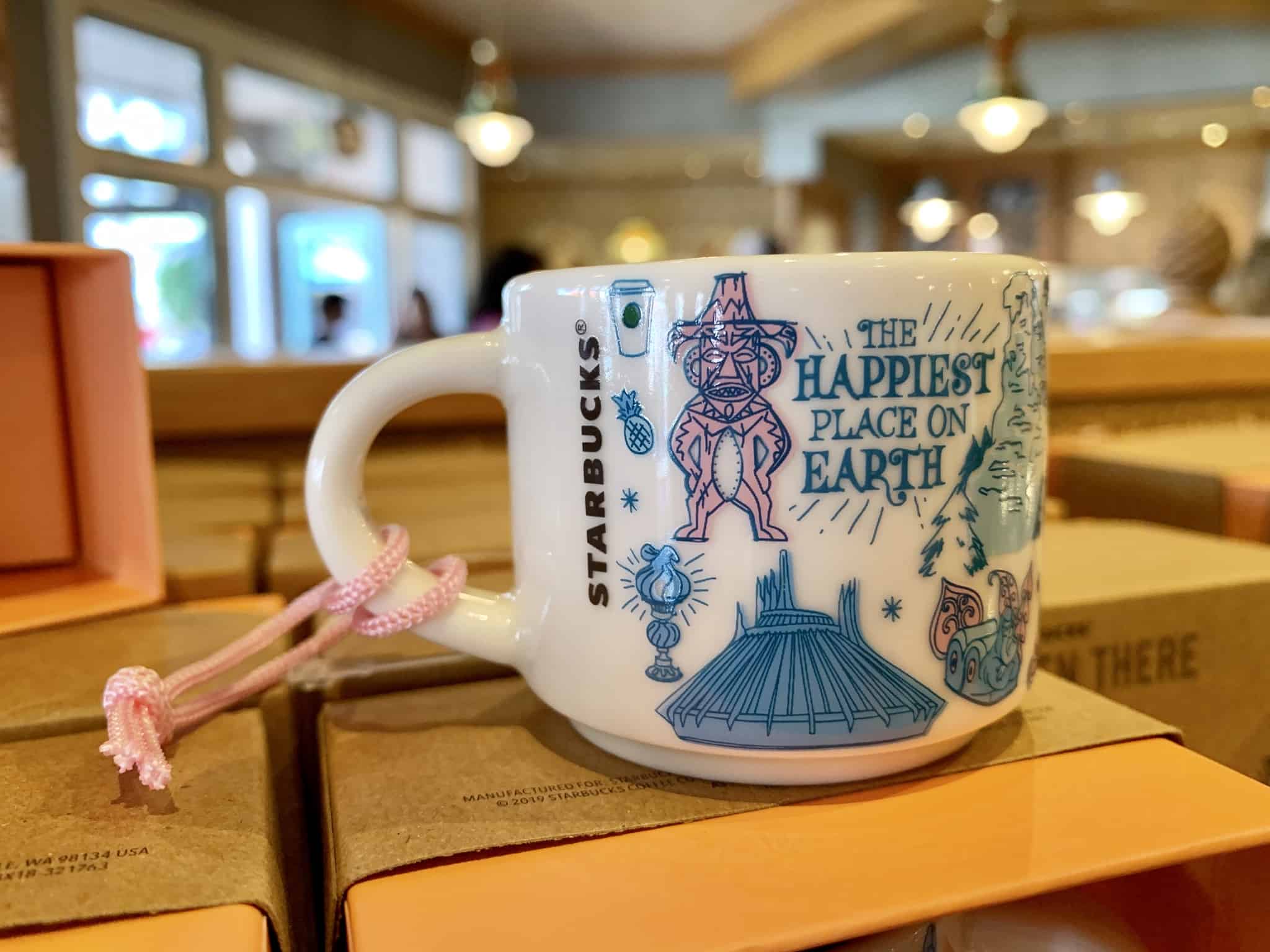 Starbucks "Been There" Mug Ornament Disneyland and Disney California Adventure