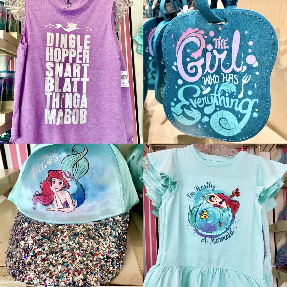 The Little Mermaid 30th Anniversary Collection Disneyland Resort and shopDisney