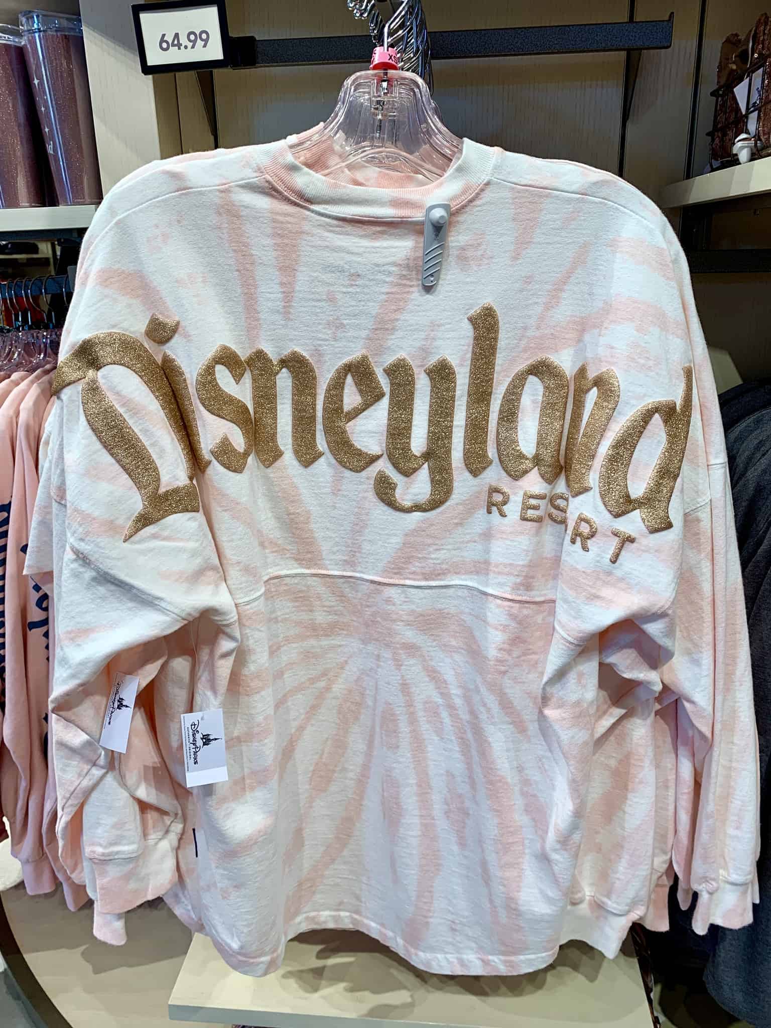 Tie Dye Briar Rose Gold Spirit Jersey Disneyland Resort