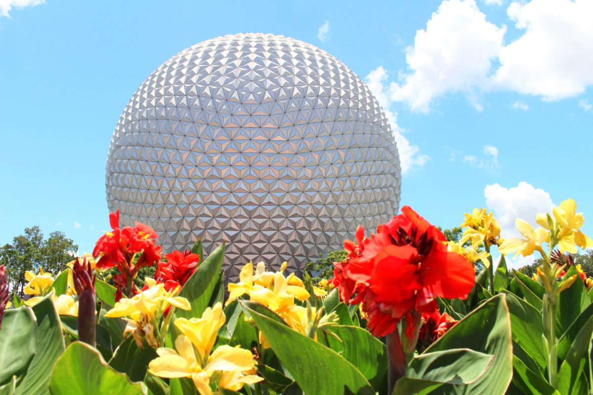 Epcot spaceship earth