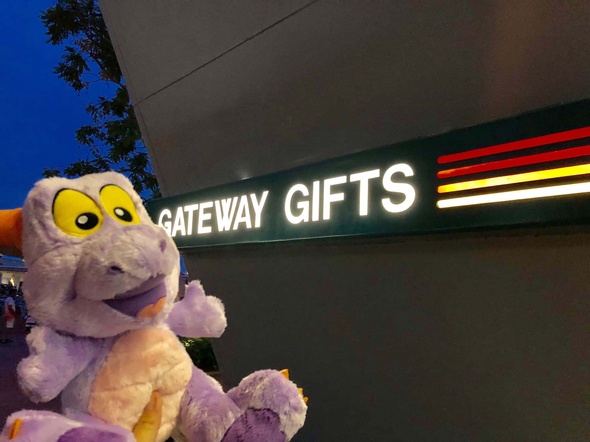 Figment Big Feet Plush Gateway Gifts Epcot