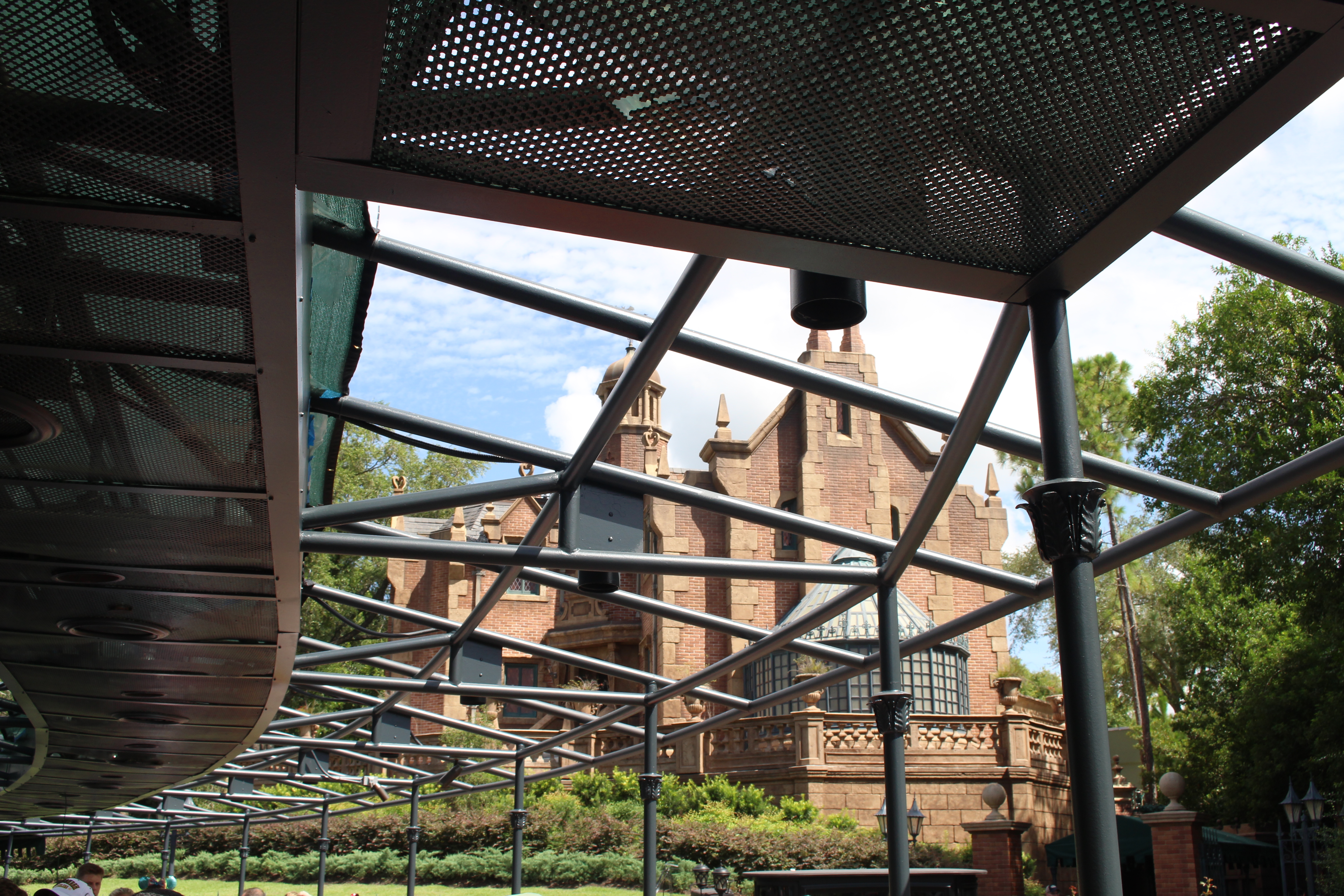 haunted mansion awning