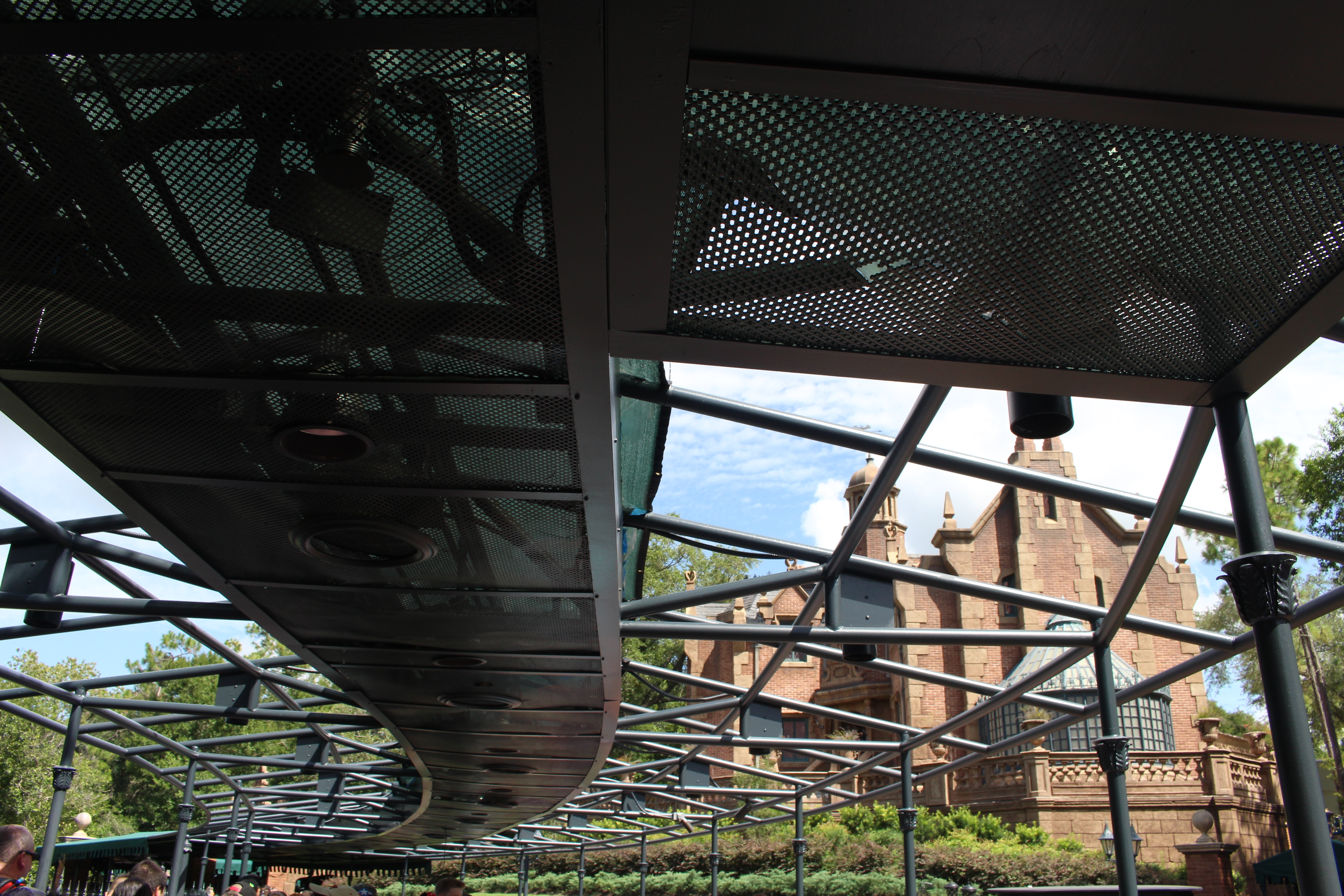 haunted mansion awning