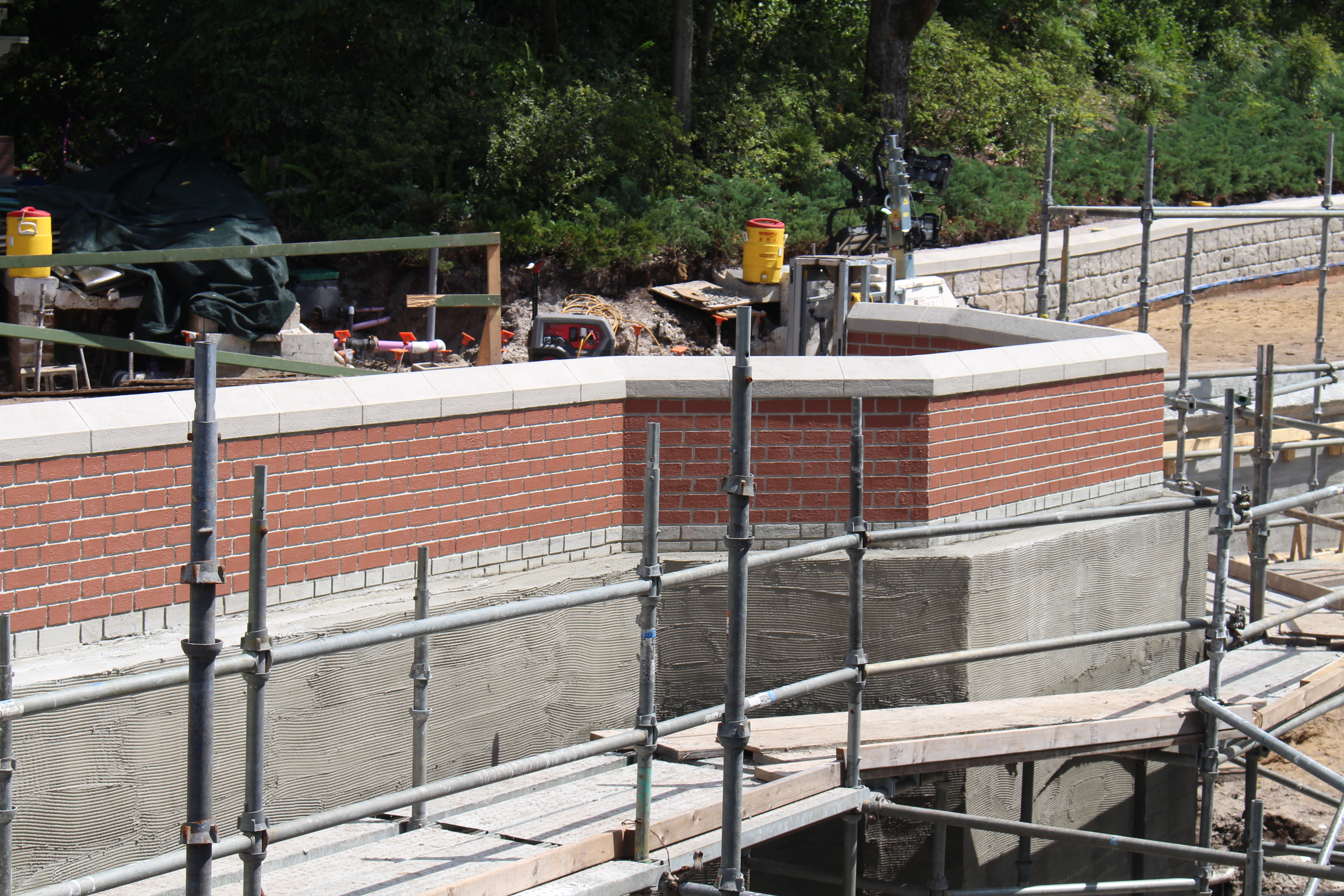 Cinderella Castle pathway widening