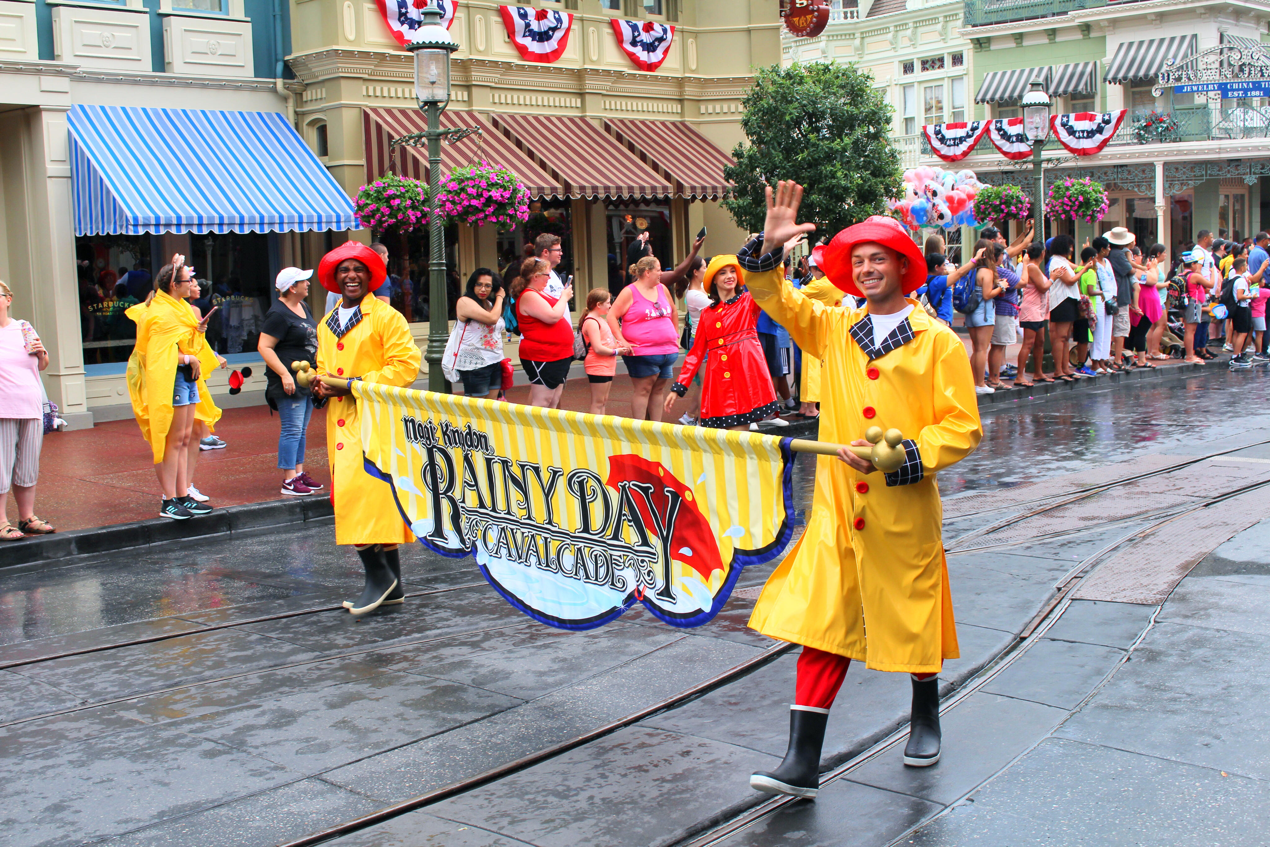 rainy day cavalcade