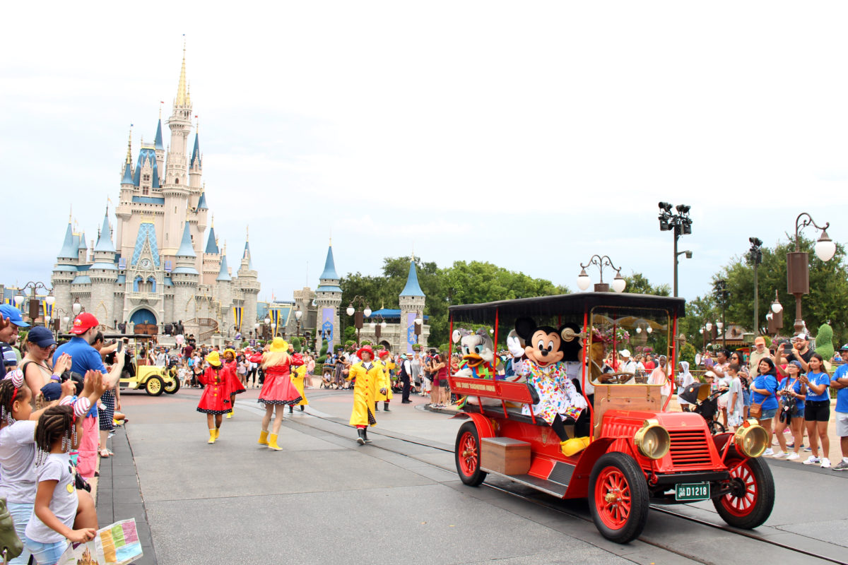 rainy day cavalcade