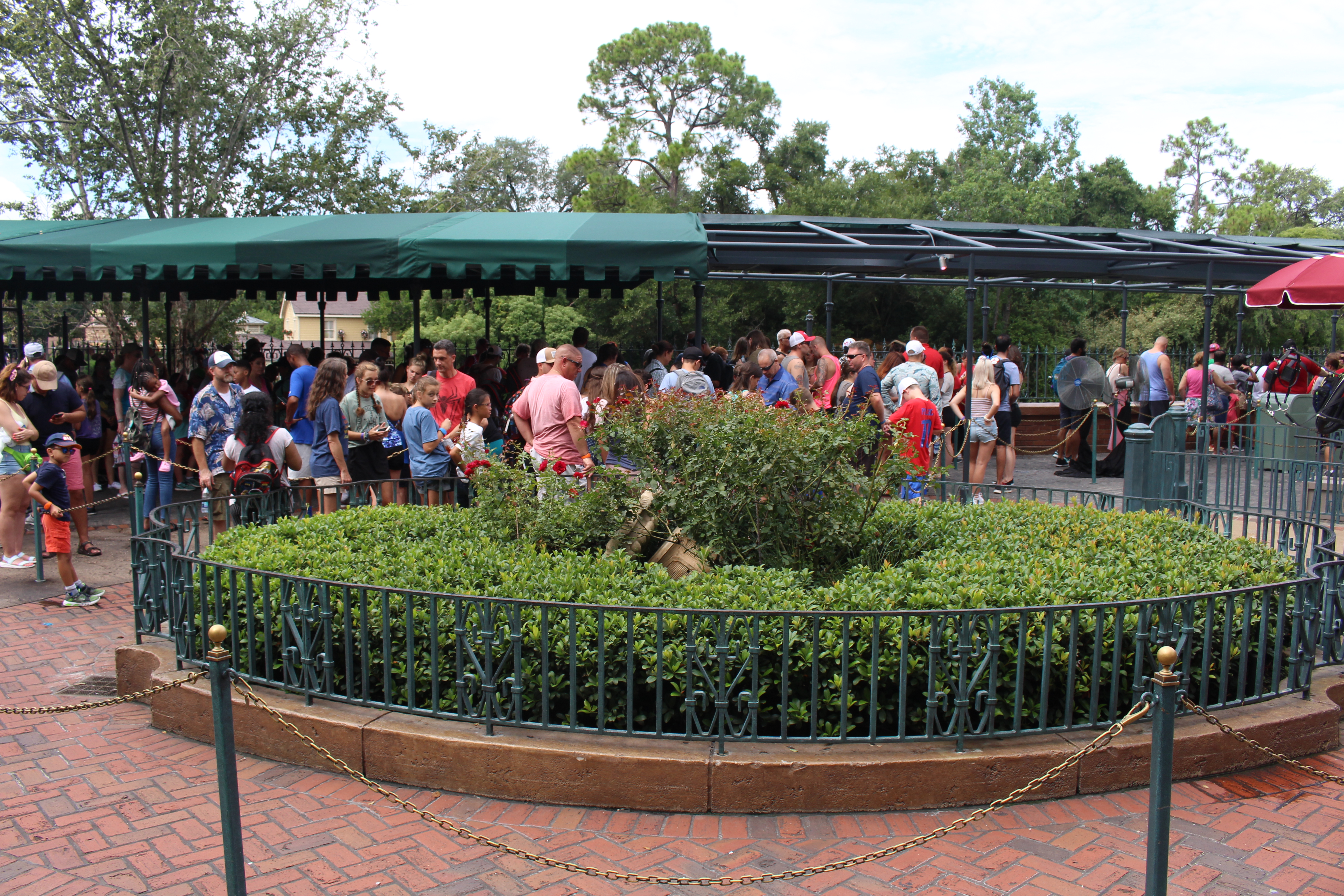 haunted mansion awning