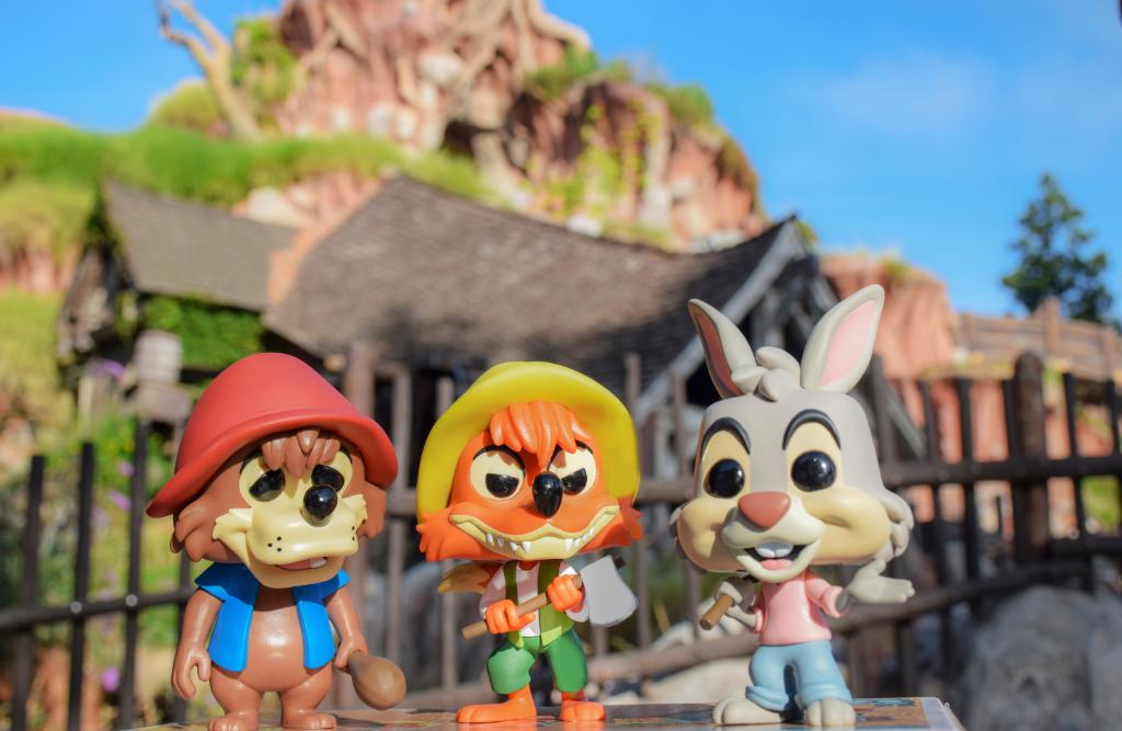 Splash Mountain Funko Pop 3-Pack Brer Bear Fox Rabbit Disneyland Resort