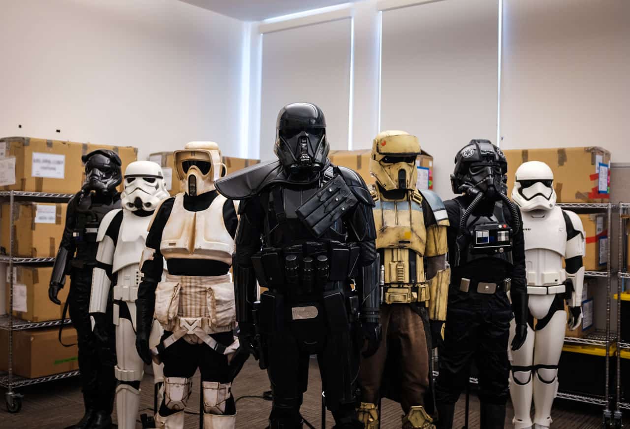 Stormtrooper exhibit at San Diego Comic Con 2019