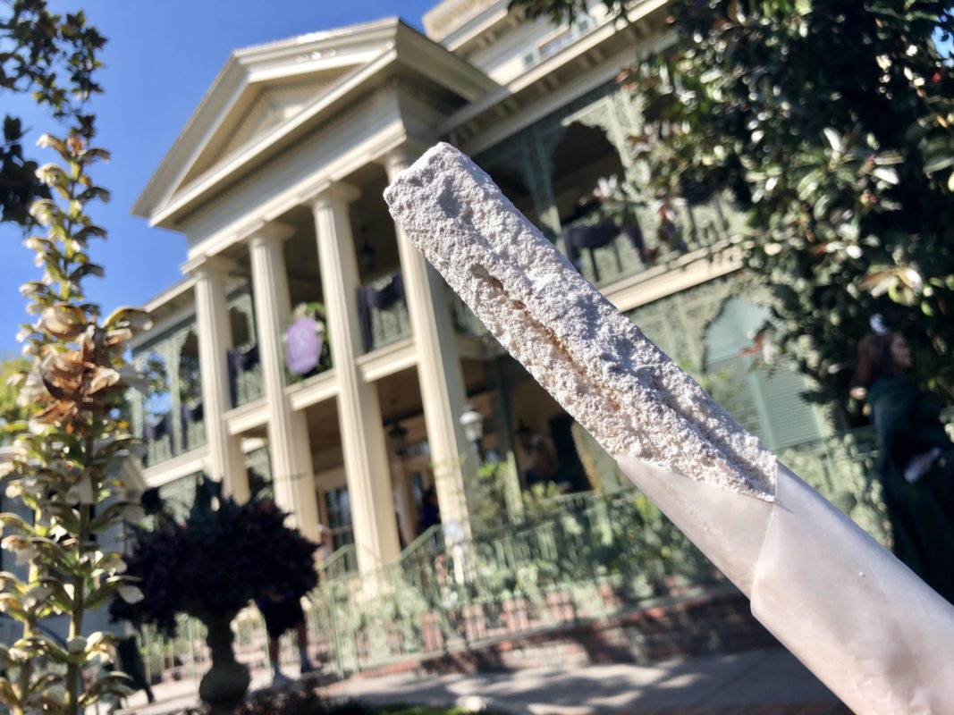 Bride Churro Near Haunted Mansion at Disneyland