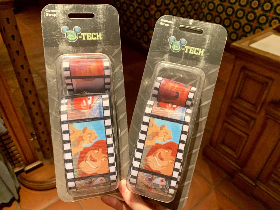 D-Tech Camera Strap Featuring Scenes From Classic Animated Films Disney California Adventure