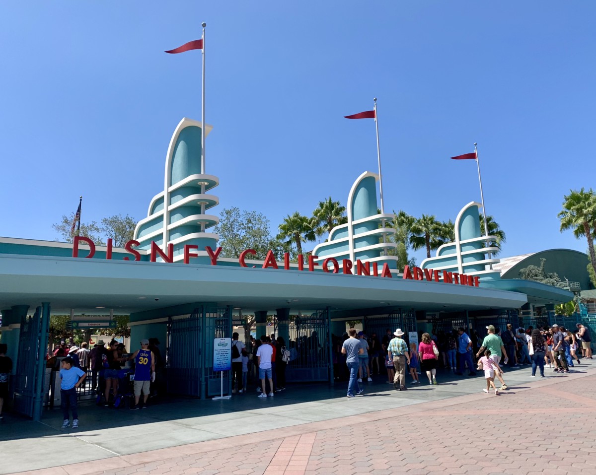 Disney California Adventure Photo Report 8-11-19 Crowds, Mickey Missing from Silly Symphony Swings, New Merch